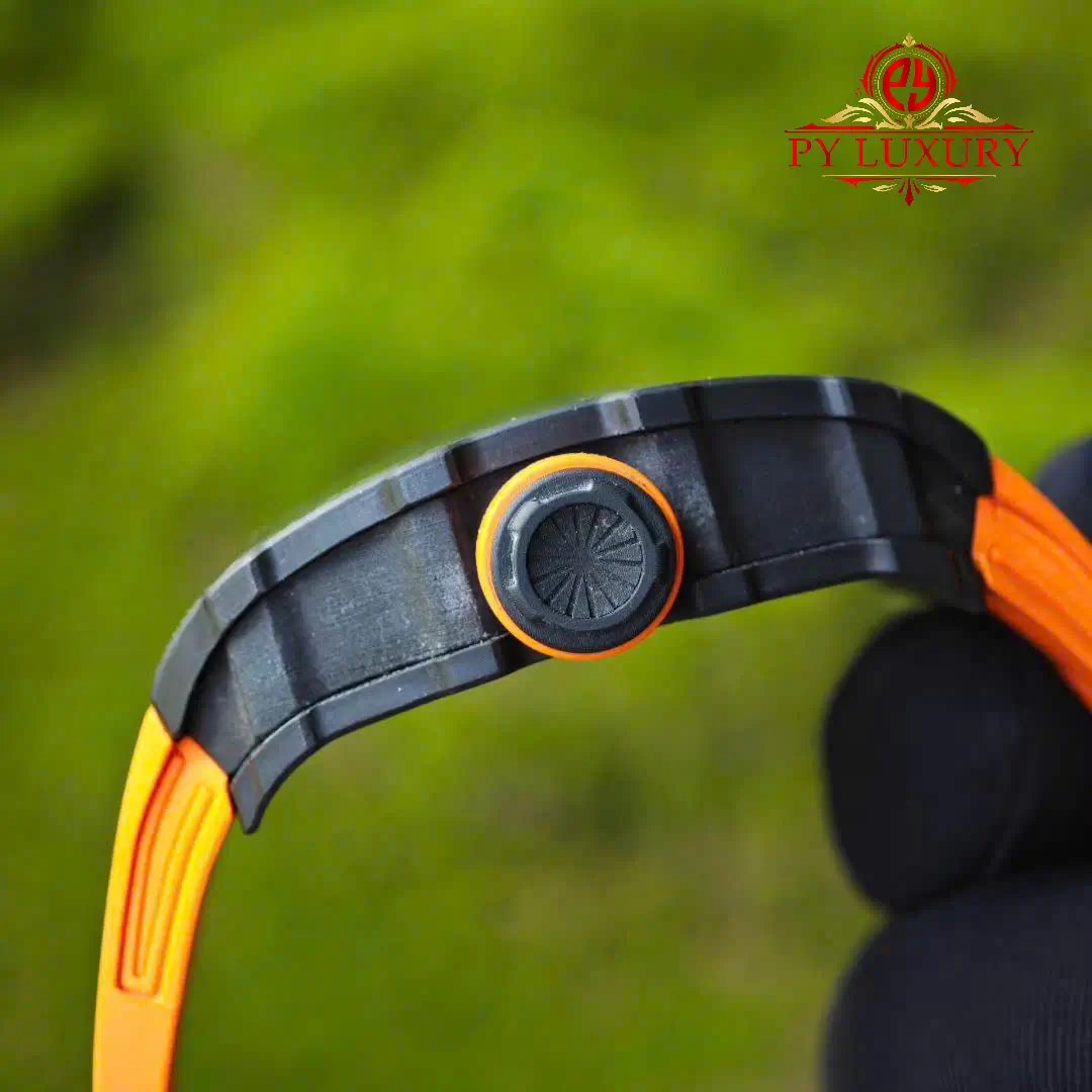 Richard Mille Rm35-02 Rafael Nadal Black Carbon NTPT Custom Made Vaucher Movement - 12