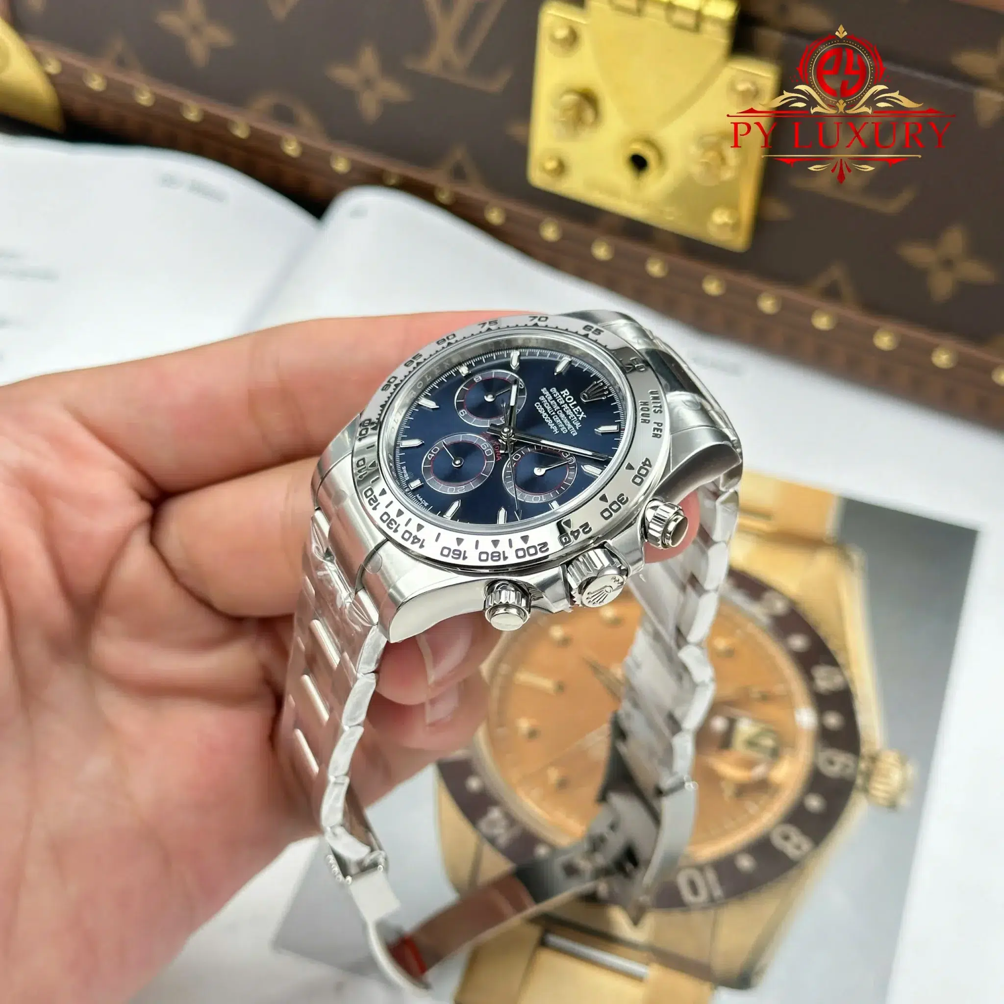 Rolex Daytona 126509-0005 Blue Dial Oyster Bracelet THBF - 11