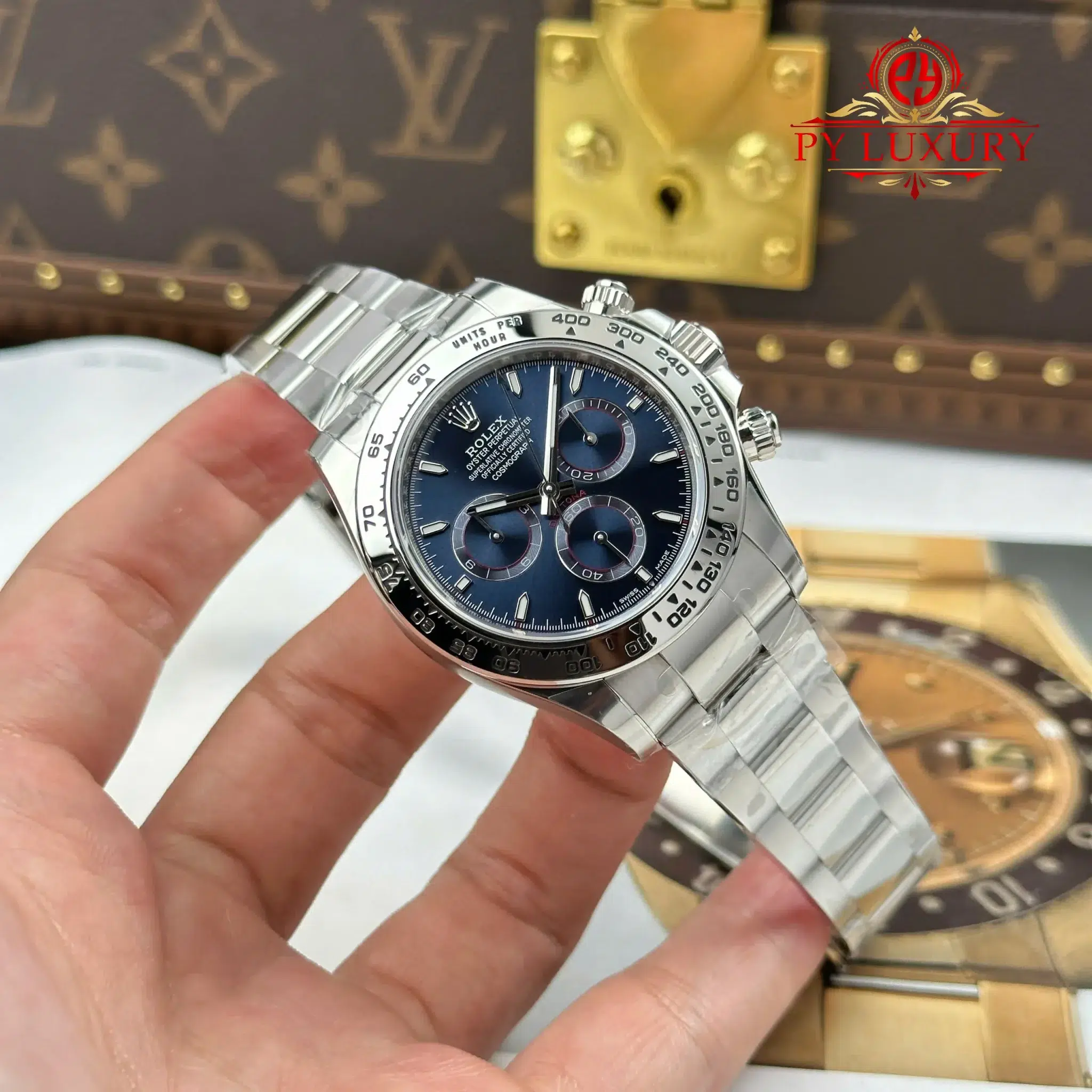 Rolex Daytona 126509-0005 Blue Dial Oyster Bracelet THBF - 3