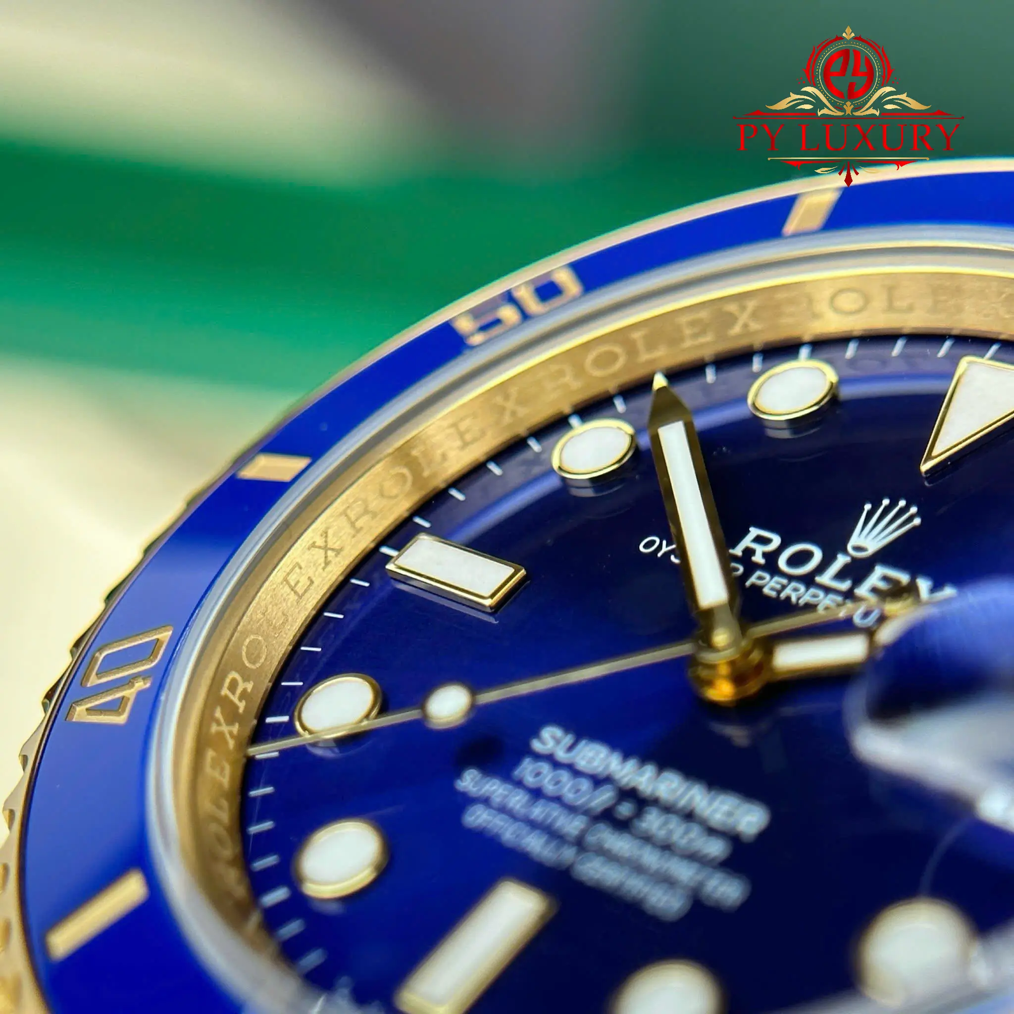 Rolex Submariner Date 126618LB Yellow Gold Blue Dial - 11