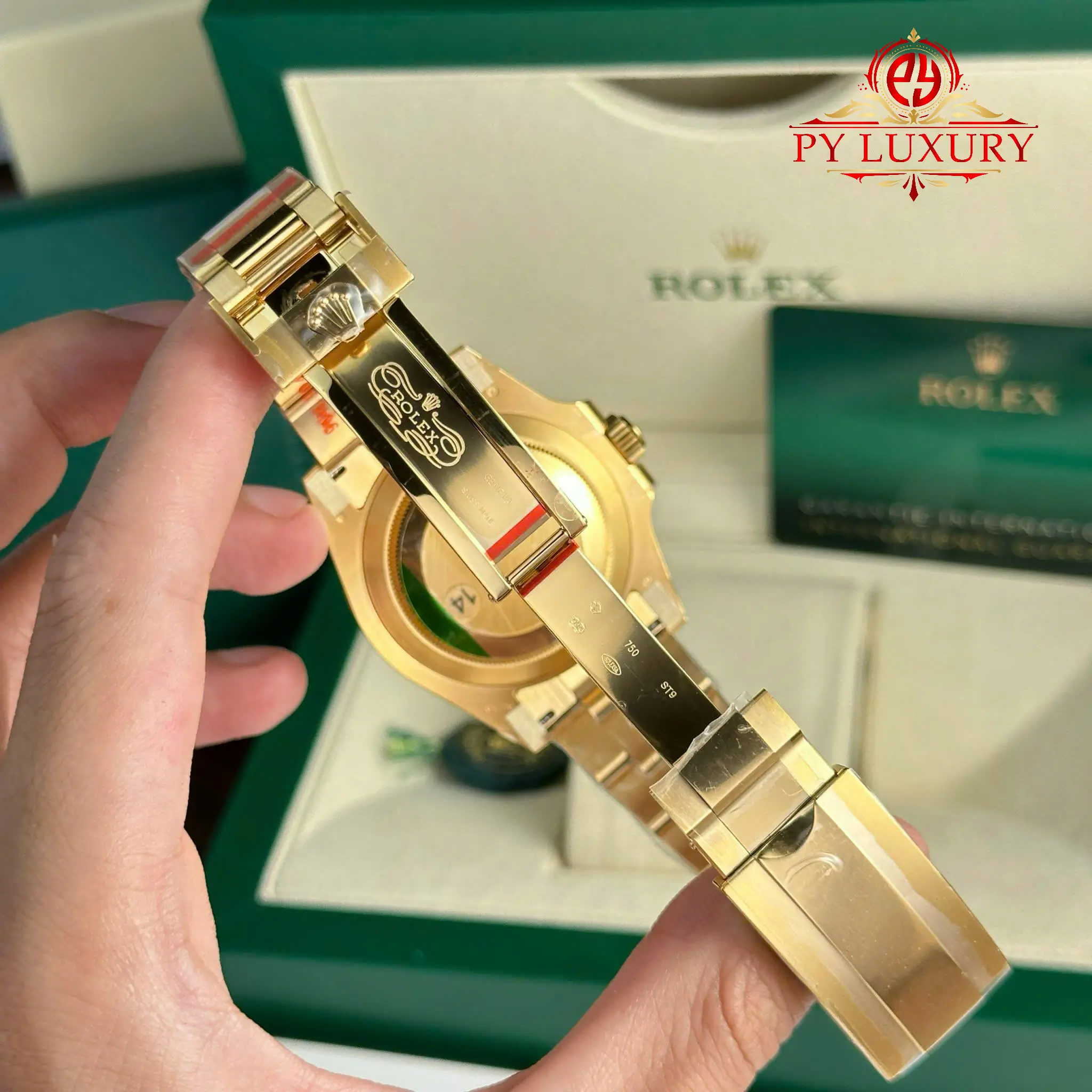 Rolex Submariner Date 126618LB Yellow Gold Blue Dial - 8