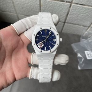 Audemars Piguet Royal Oak 15500 White Ceramic Starry Sky Dial 1:1 Best Replica