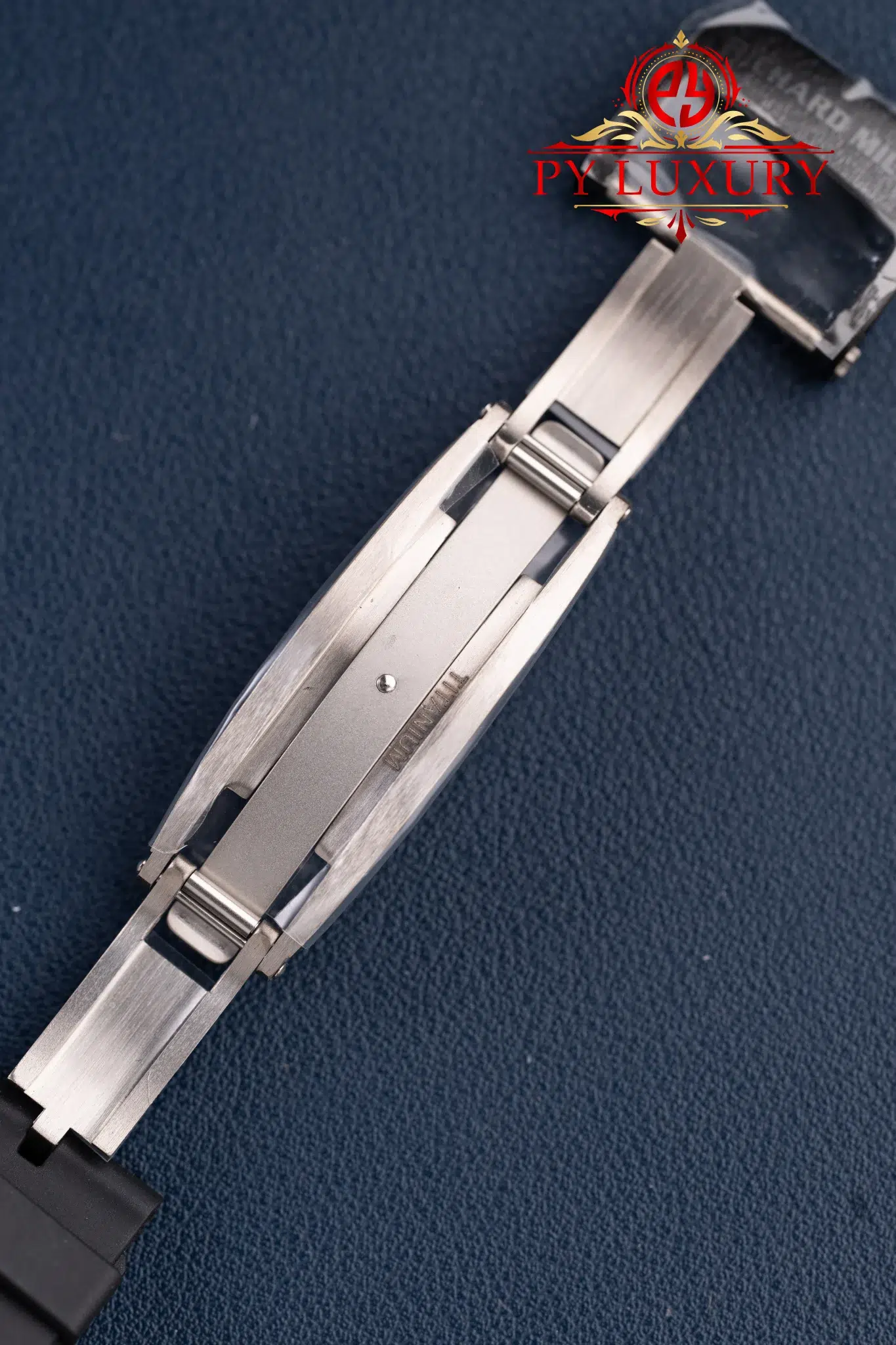 Richard Mille RM35-02 Rafael Nadal Black Carbon TPT Black Rubber Band Super Clone - 6