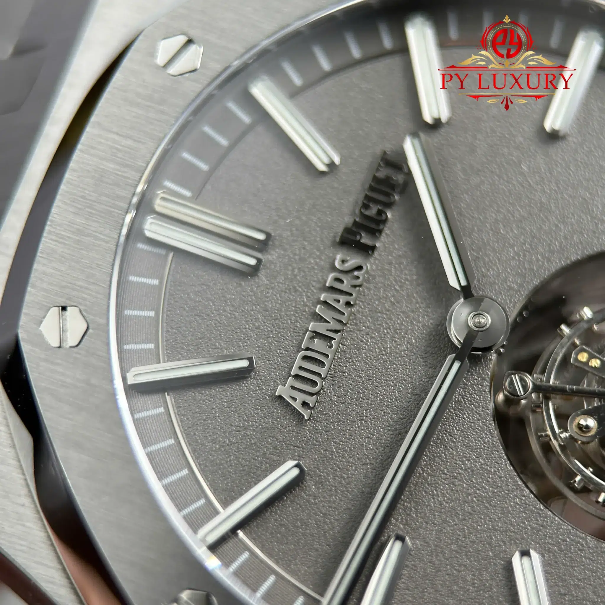 Audemars Piguet Royal Oak Flying Tourbillon 26530TI Grey Dial - 7