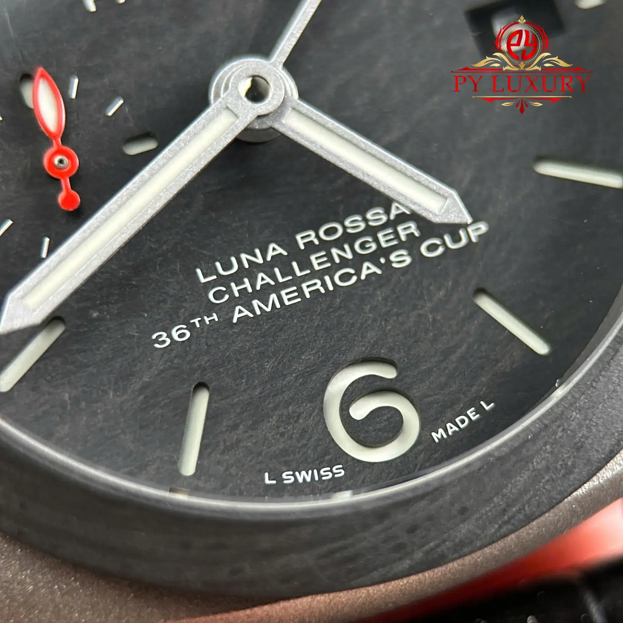 Panerai Luminor Luna Rossa GMT PAM1096 Titanium Carbotech Scafotech - 7