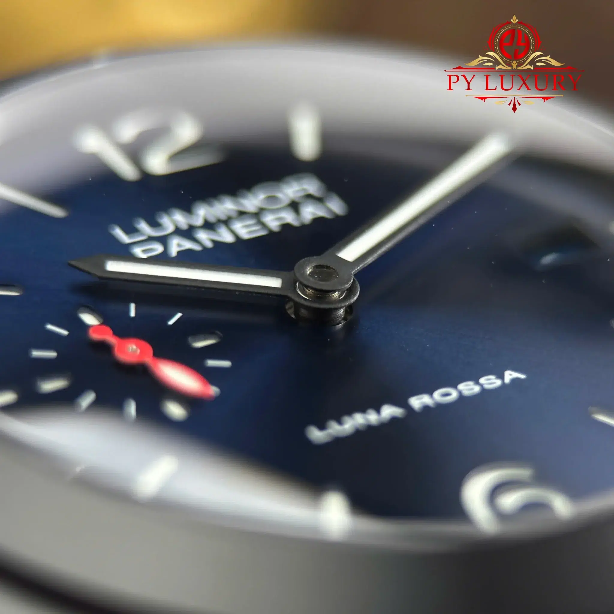 Panerai Luminor Quaranta Steel DLC Luna Rossa PAM01408 Blue Dial VSF - 4