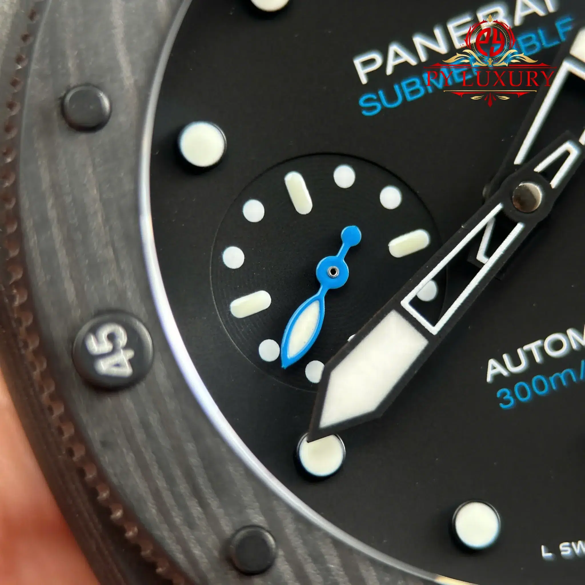 Panerai Submersible Carbotech™ PAM2231 Black Dial Rubber Band - 10