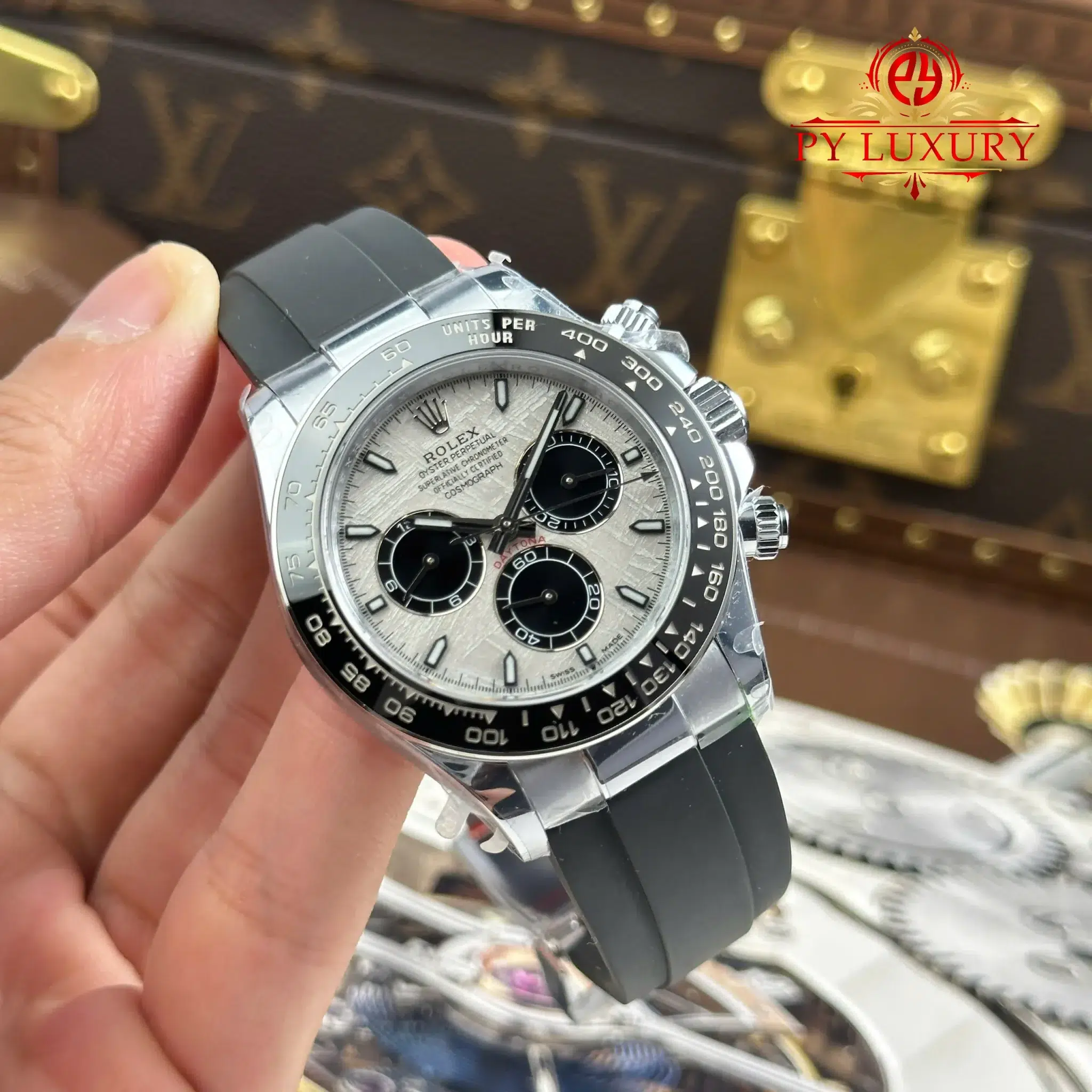 Rolex Cosmograph Daytona 126519LN Meteorite Dial Oysterflex Bracelet QF - 5