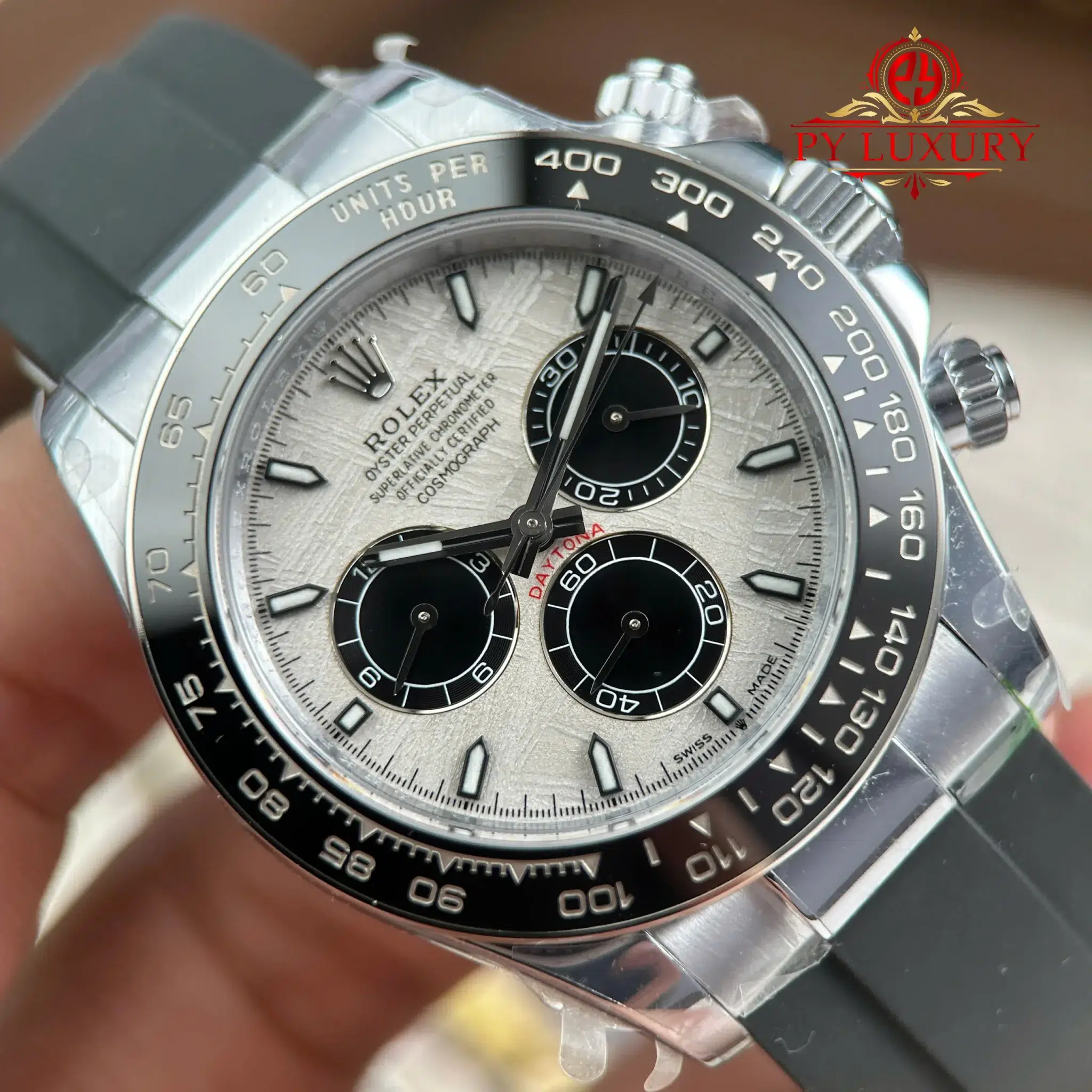Rolex Cosmograph Daytona 126519LN Meteorite Dial Oysterflex Bracelet QF - 6