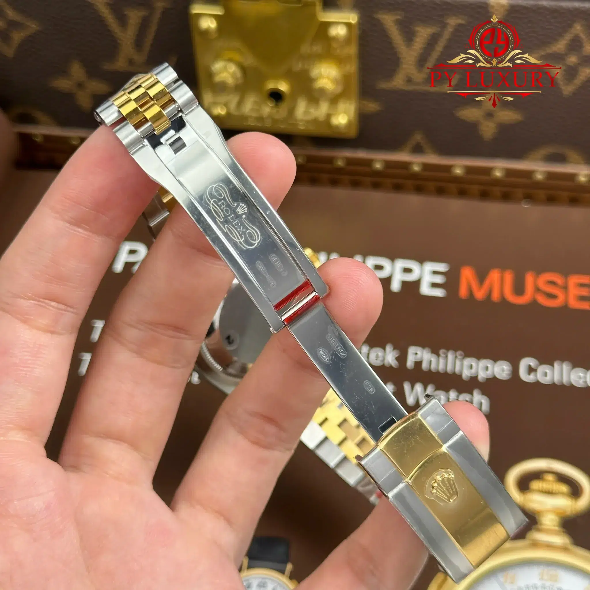 Rolex Datejust 126283RBR Steel Yellow Gold Fluted-Motif Dial Diamond Bezel Jubilee Bracelet - 2