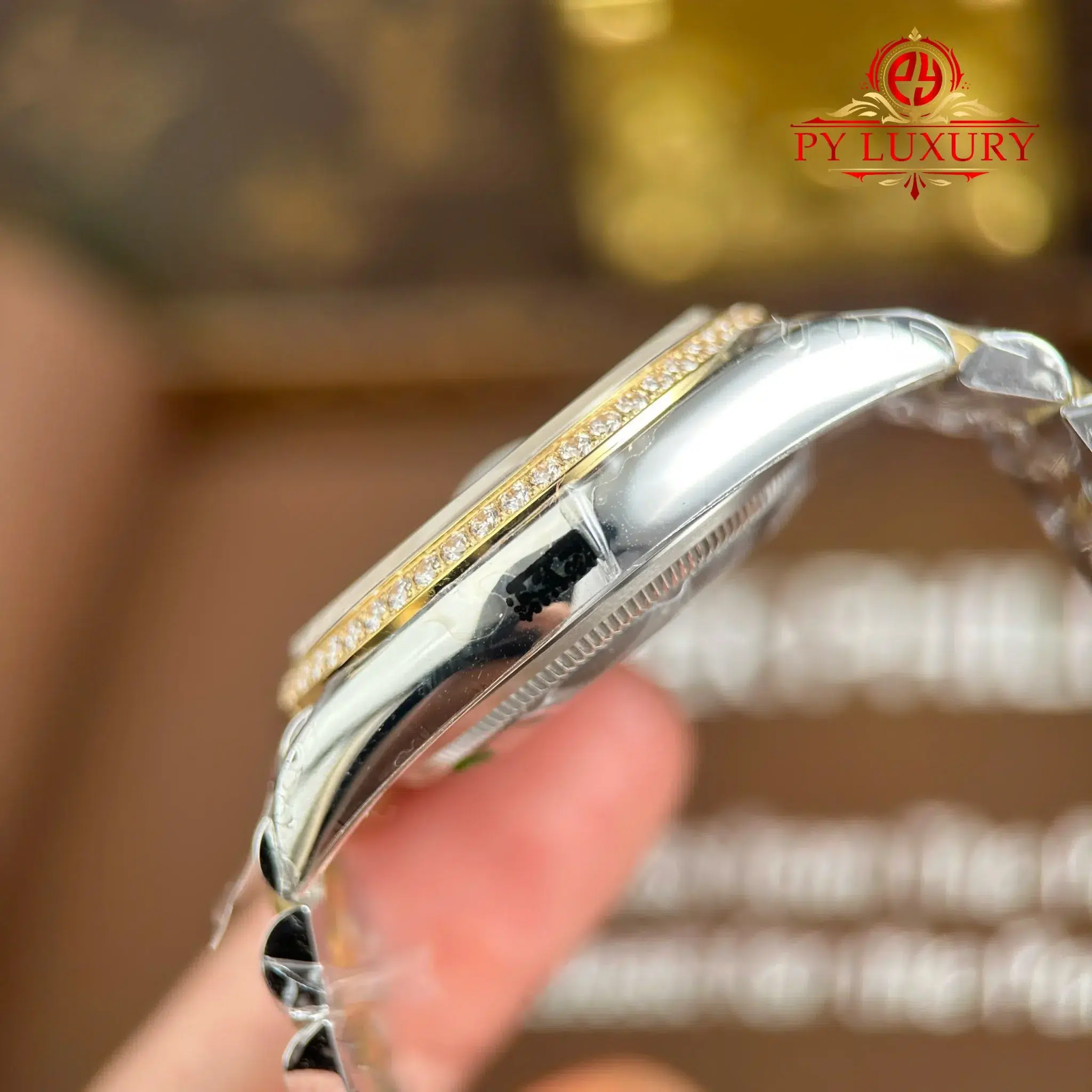 Rolex Datejust 126283RBR Steel Yellow Gold Fluted-Motif Dial Diamond Bezel Jubilee Bracelet - 4