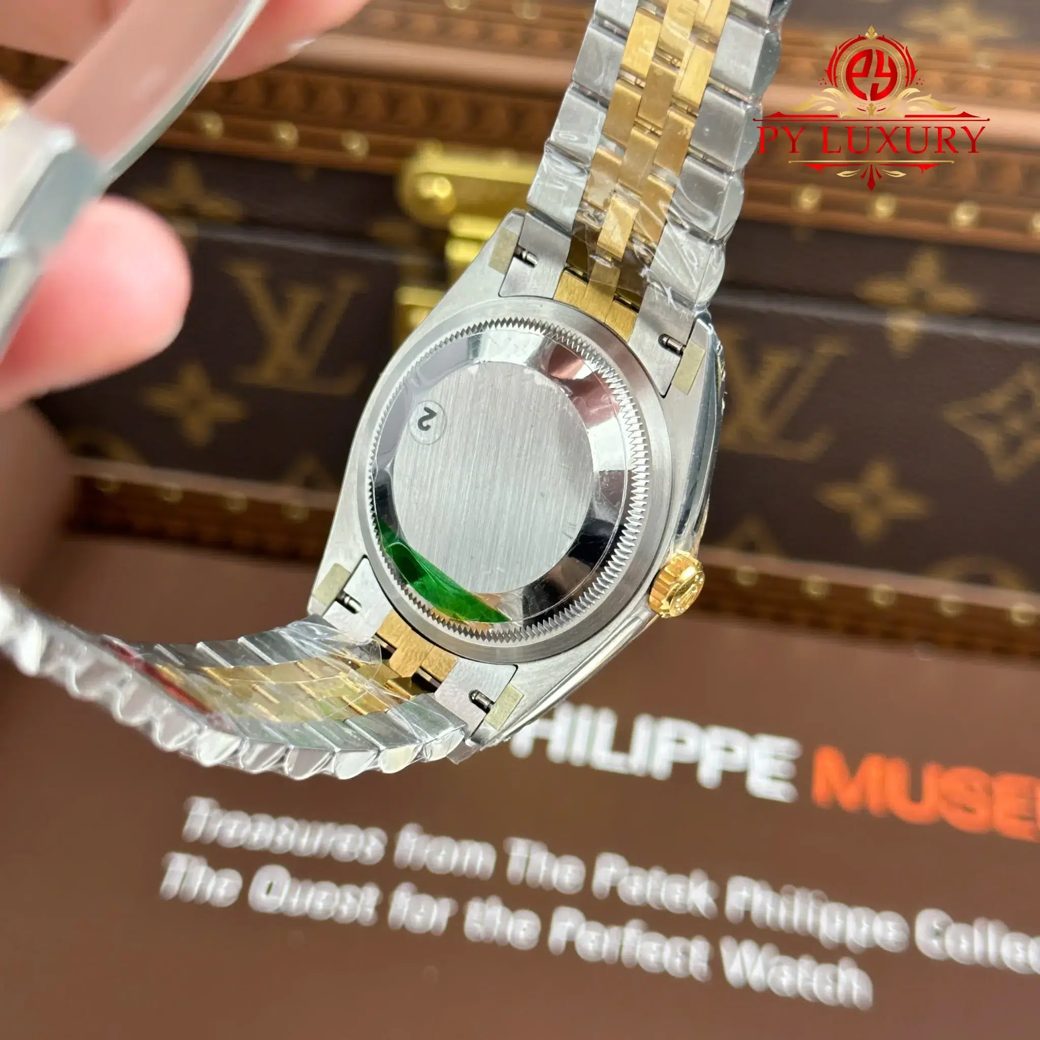 Rolex Datejust 126283RBR Steel Yellow Gold Fluted-Motif Dial Diamond Bezel Jubilee Bracelet - 7