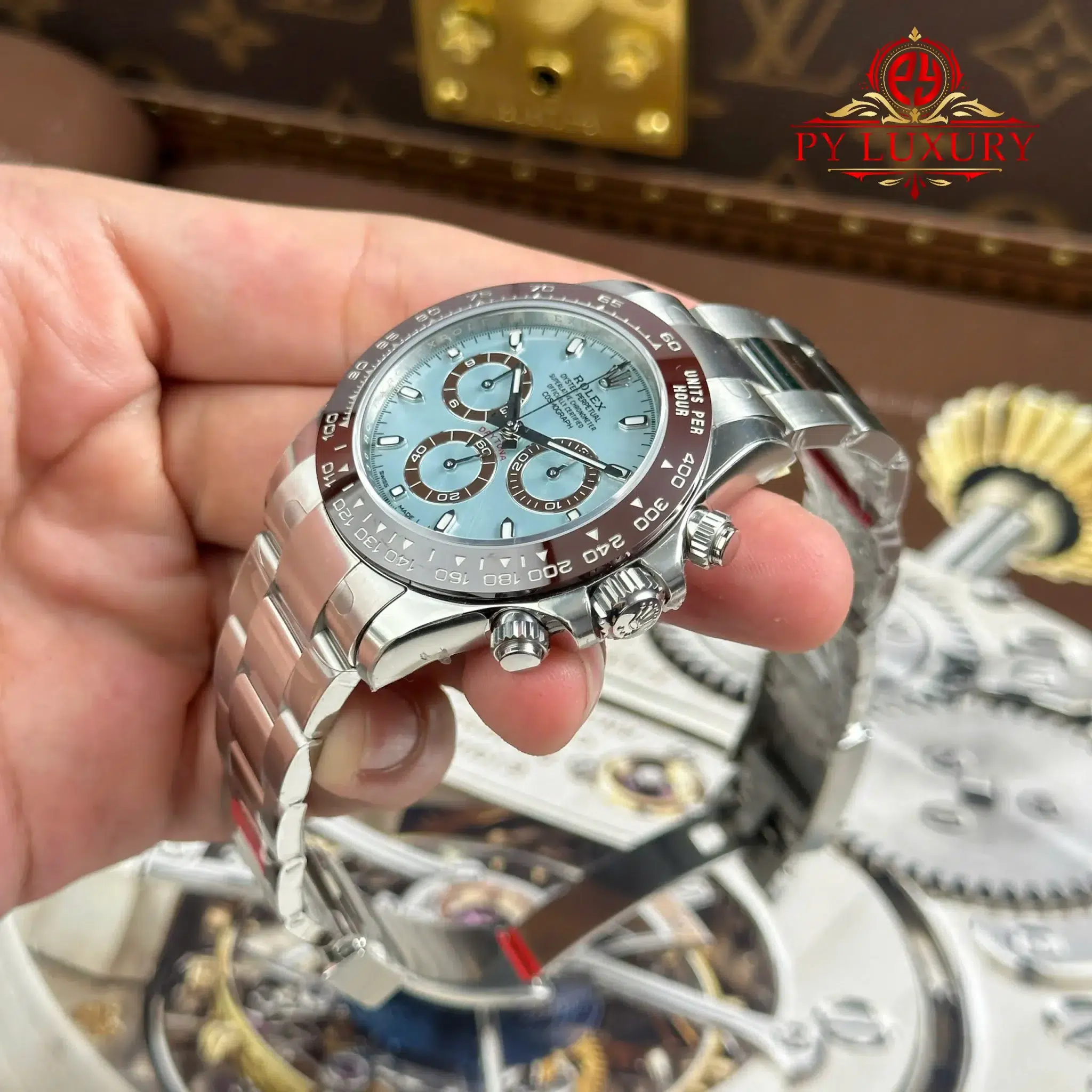 Rolex Daytona 116506 Ice-Blue Luminous Dial Gain Weight VSF - 10