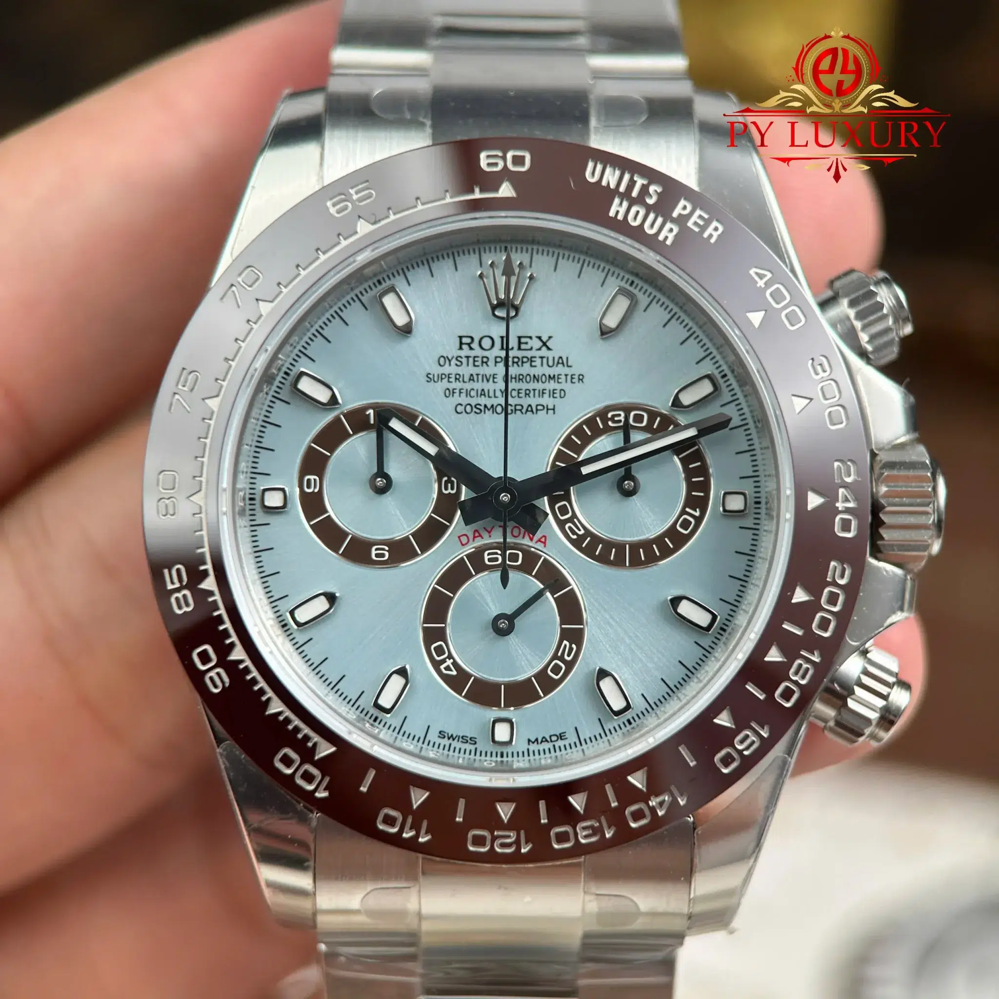 Rolex Daytona 116506 Ice-Blue Luminous Dial Gain Weight VSF - 13