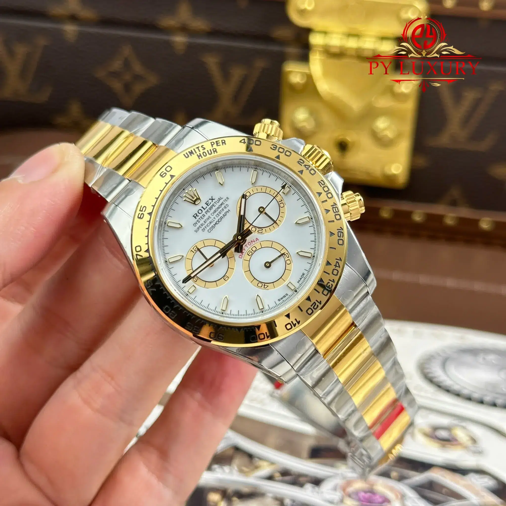 Rolex Daytona 126503-0001 Two Tone Steel & Yellow Gold White Dial - 13