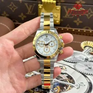 Rolex Daytona 126503-0001 Two Tone Steel & Yellow Gold White Dial Super Clone 1:1 VSF