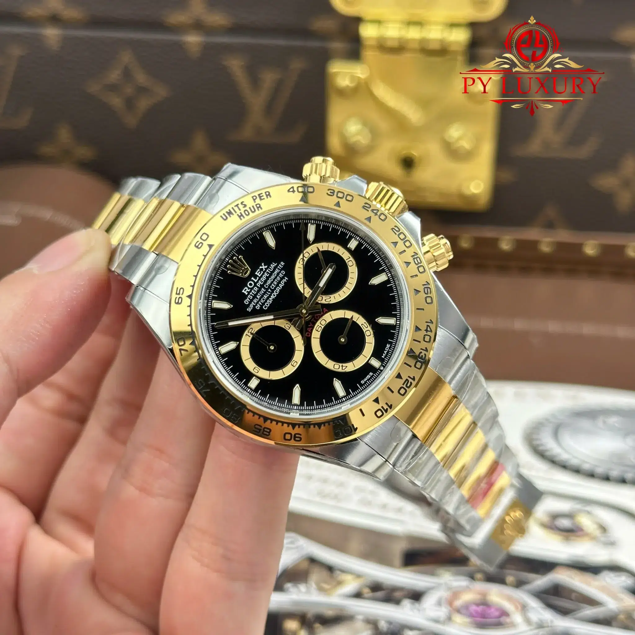 Rolex Daytona 126503-0003 Two Tone Steel & Yellow Gold Black Dial - 8