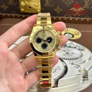Rolex Daytona 126508 Yellow Gold with Golden & Bright Black Dial 1:1 Best Replica VSF