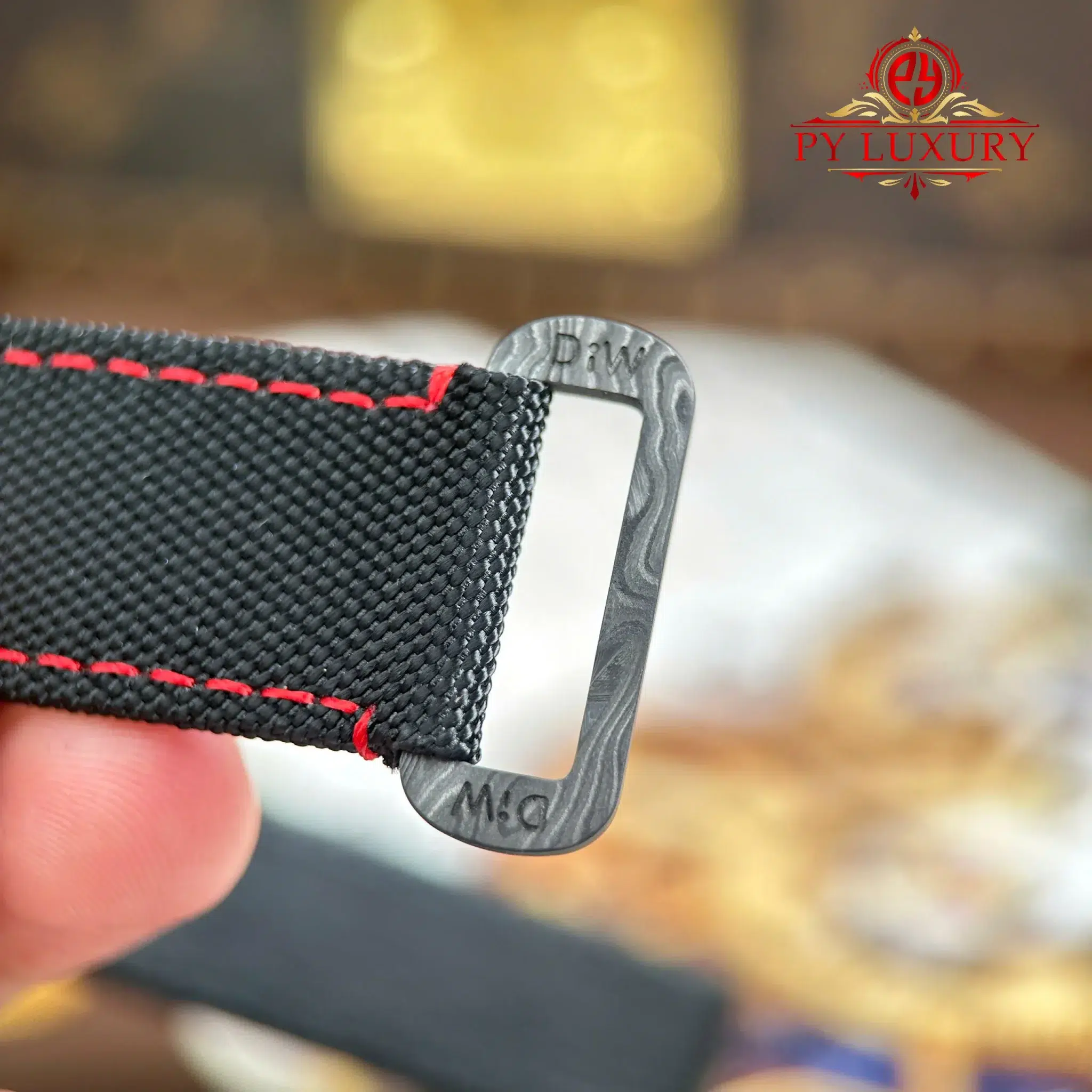 Rolex Daytona DiW Ferrari CarboQuartz White Dial Nylon Strap - 5