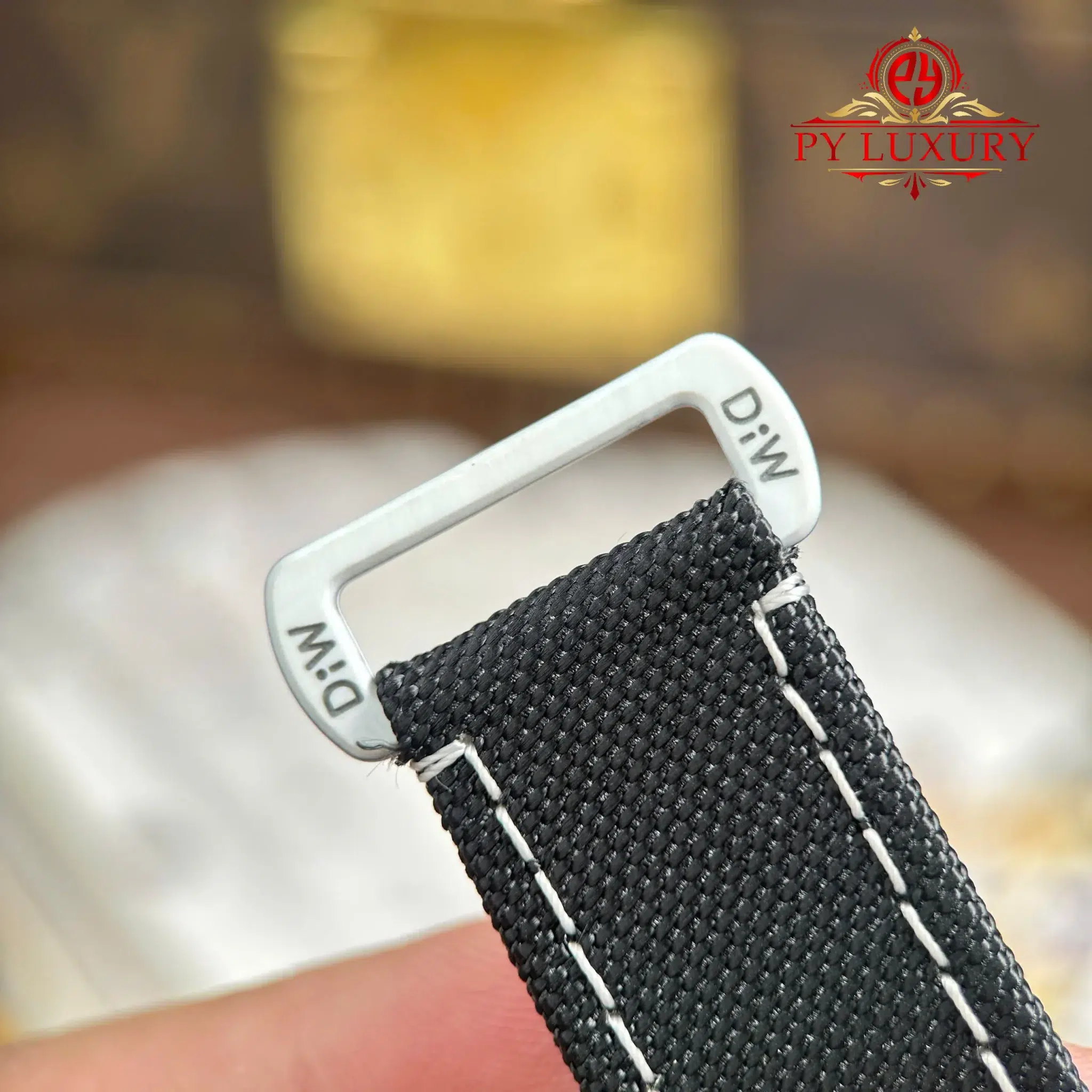 Rolex Daytona DiW Porsche 911 S T CarboQuartz Blue Dial Nylon Strap - 11