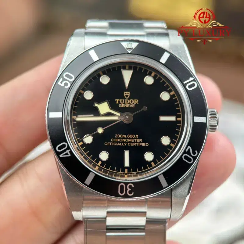 Tudor Black Bay 54 M79000N-0001 Black Dial Best Replica ZF 37mm