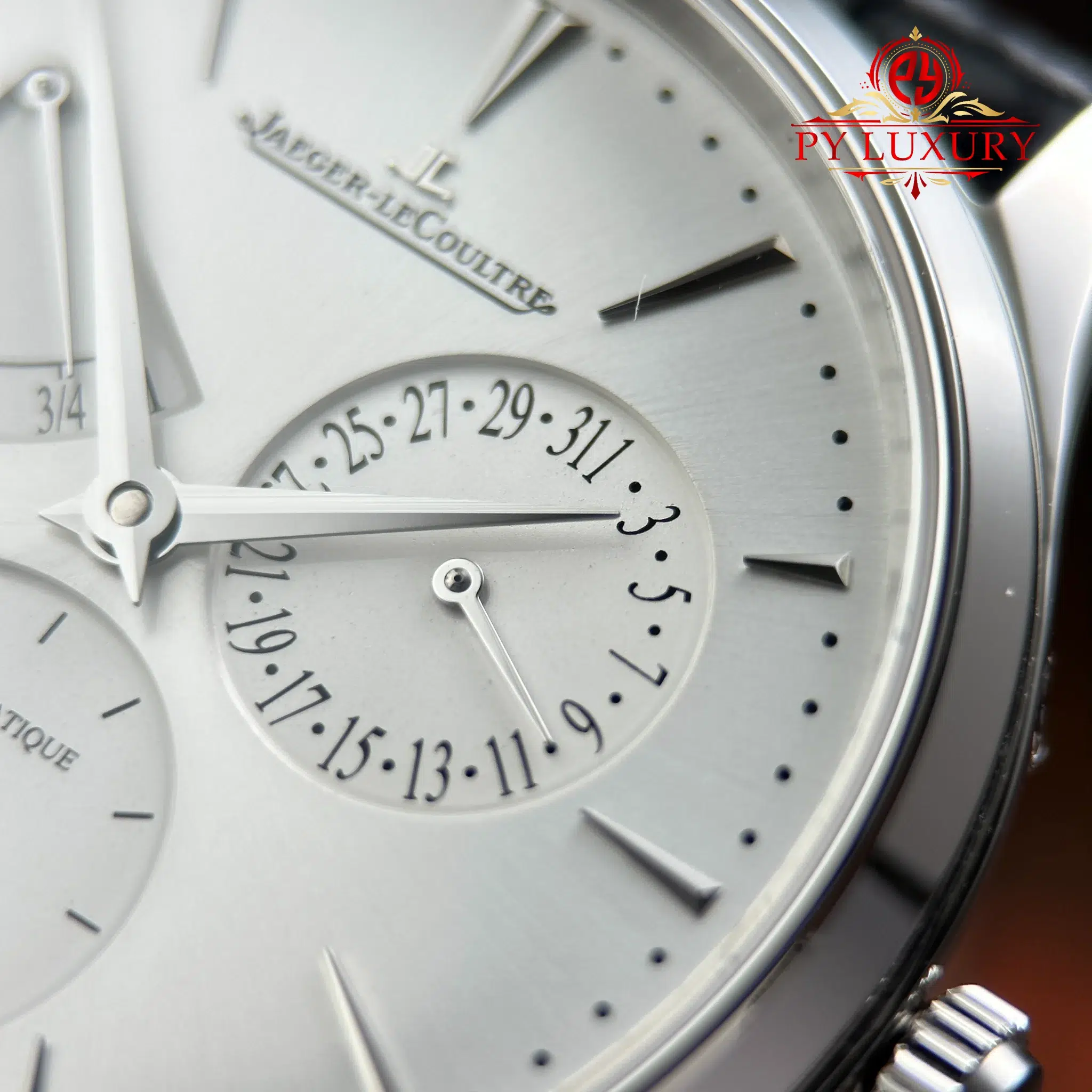 Jaeger Lecoultre Master Ultra Thin Power Reserve Q1378421 Silver Dial - 8