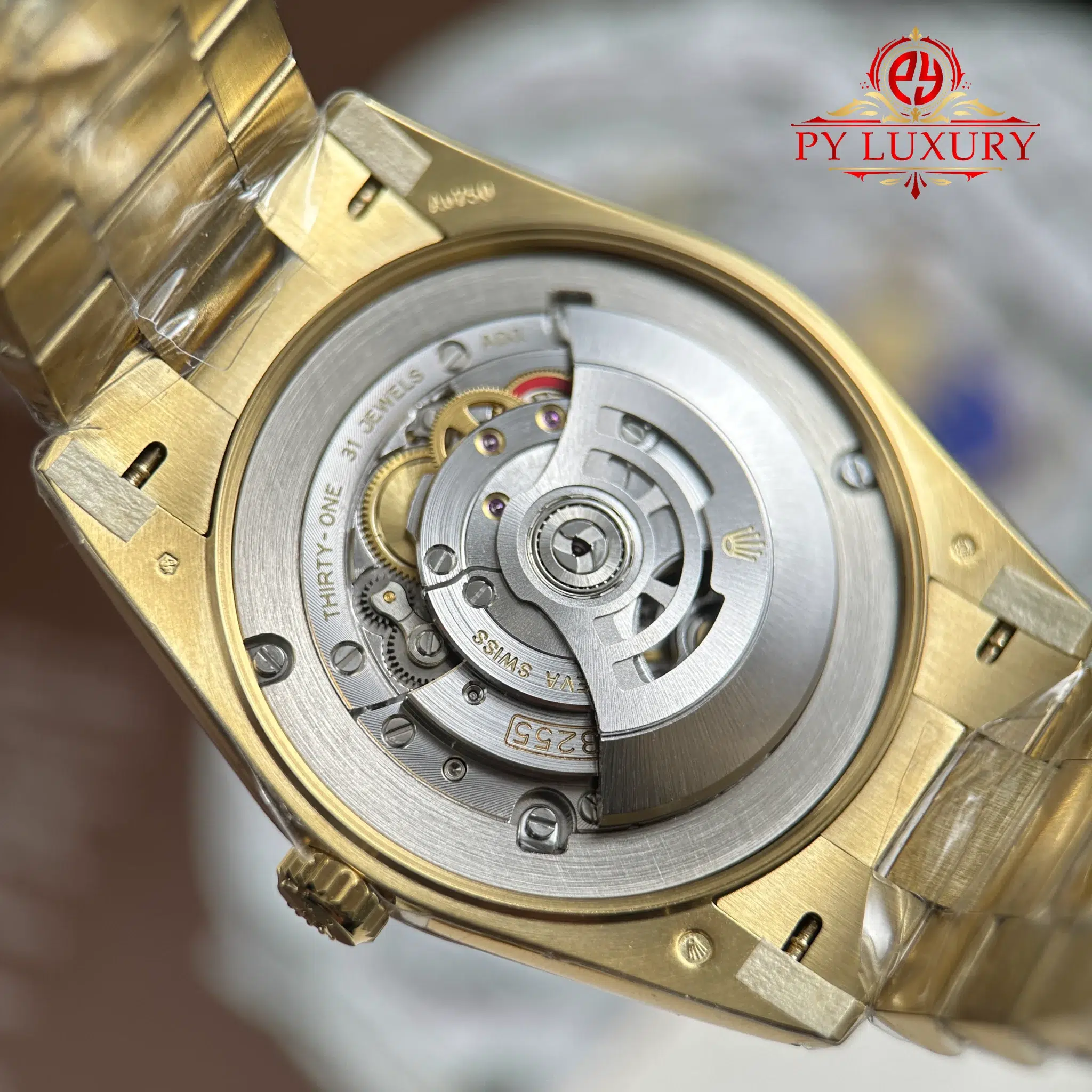 Rolex Day-Date 228238 Yellow Gold Green Dial 212g Top Quality RCF - 12