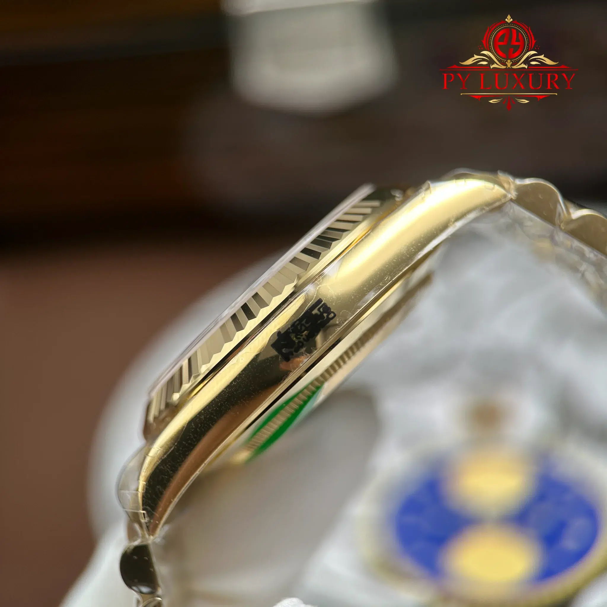 Rolex Day-Date 228238 Yellow Gold Green Dial 212g Top Quality RCF - 9