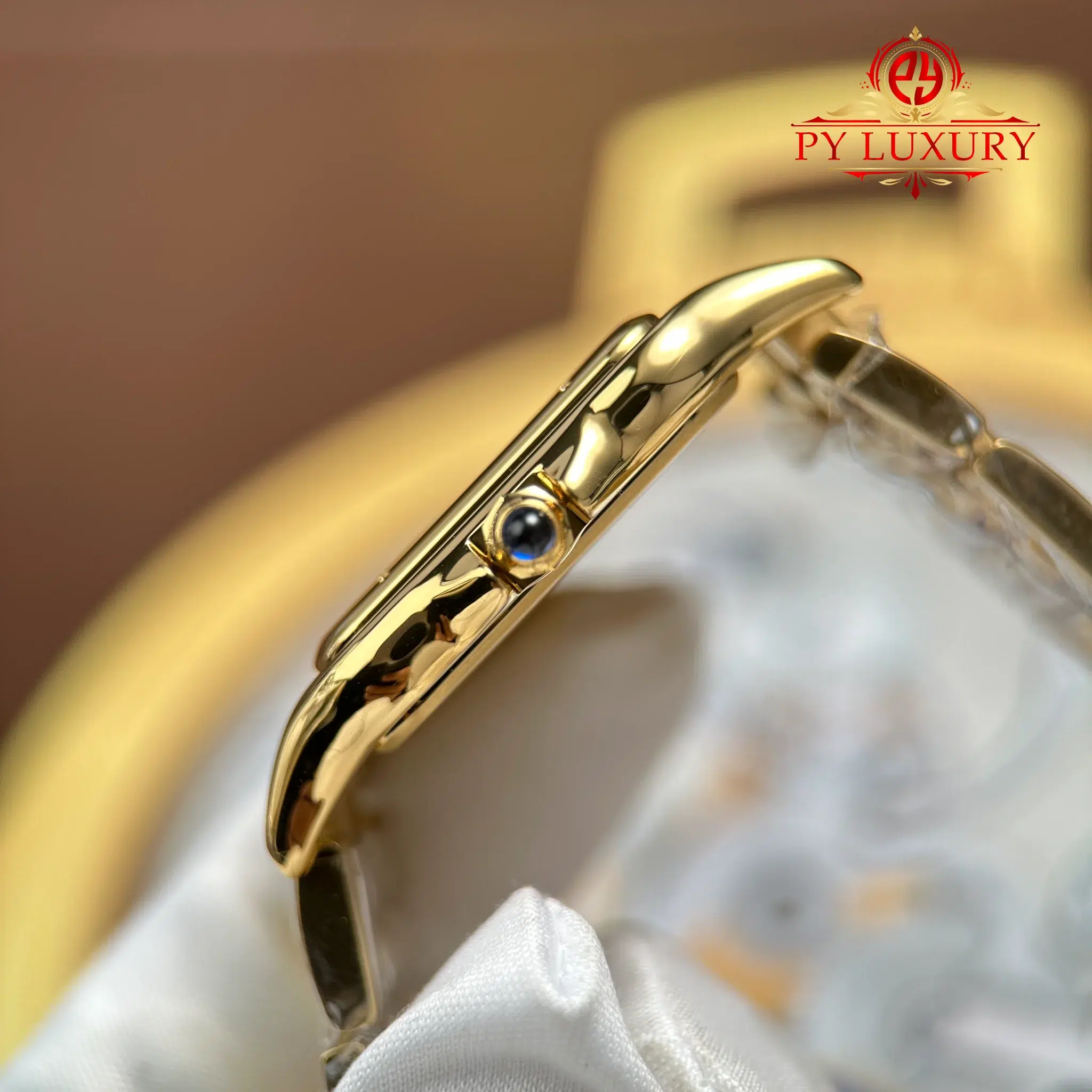 Cartier Panthere Large Model WGPN0051 Yellow Gold White Dial - 10