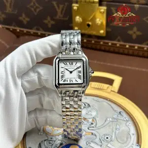 Cartier Panthère Large Model WSPN0016 Steel White Dial Best Replica AF