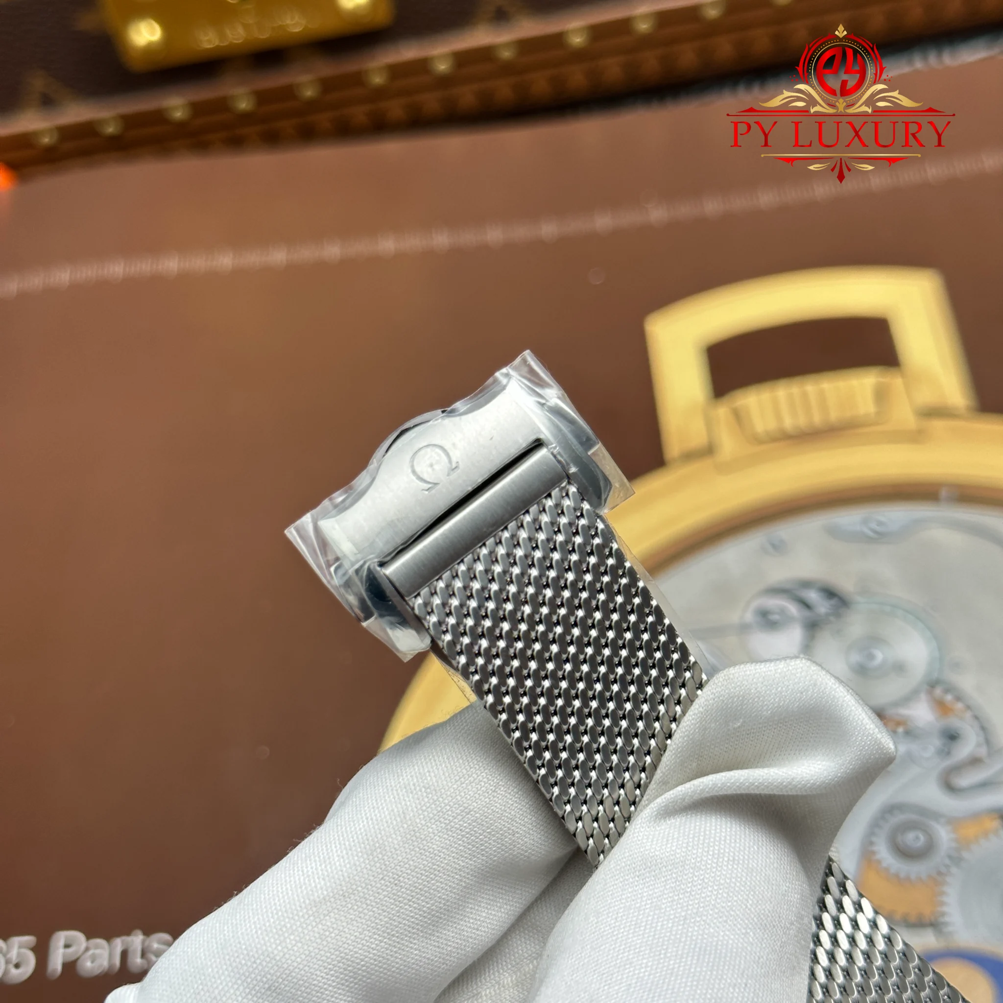 Omega Seamaster Diver 300M 21032422001006 Steel Black Dial Orange Rubber Strap - 11