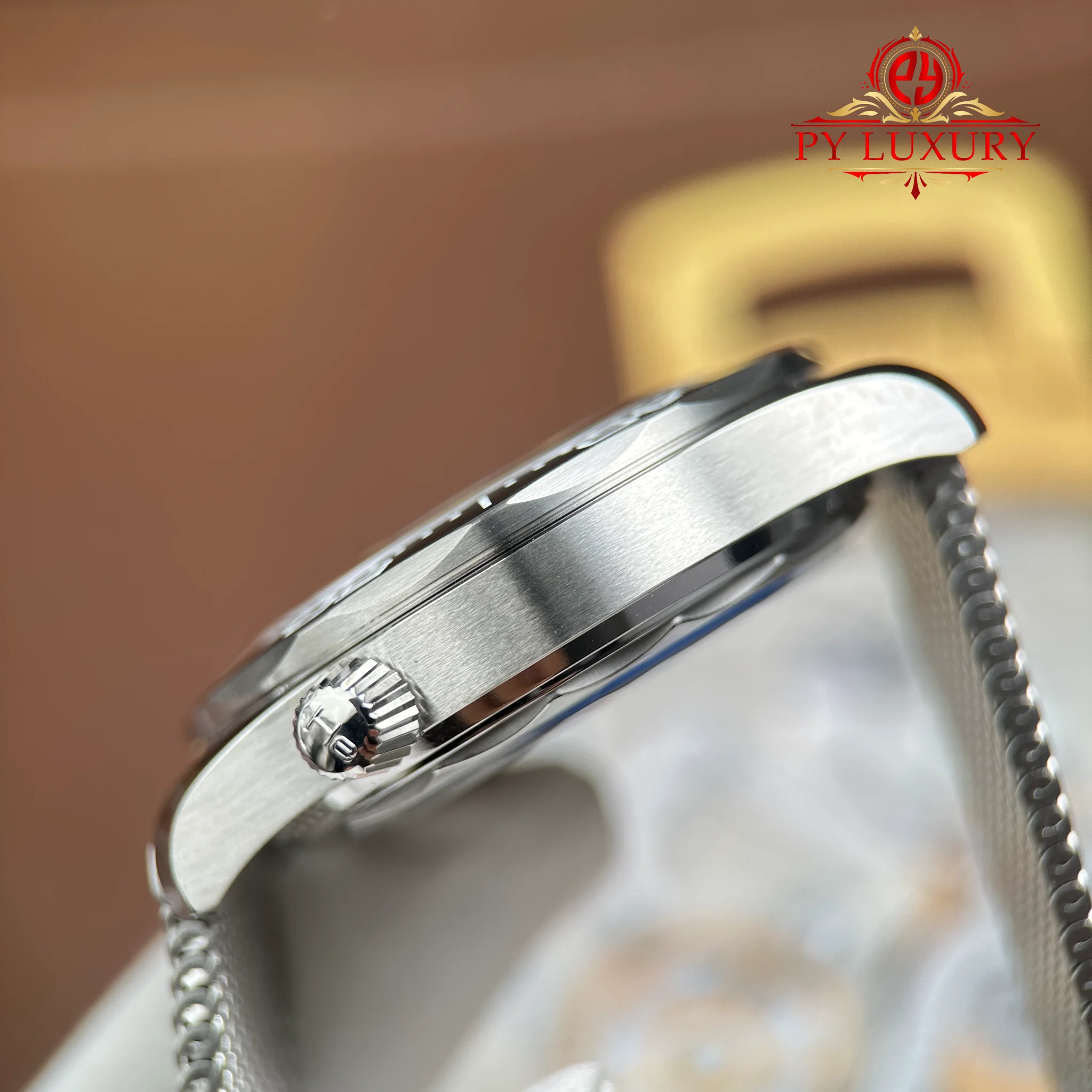 Omega Seamaster Diver 300M 21032422001006 Steel Black Dial Orange Rubber Strap - 8