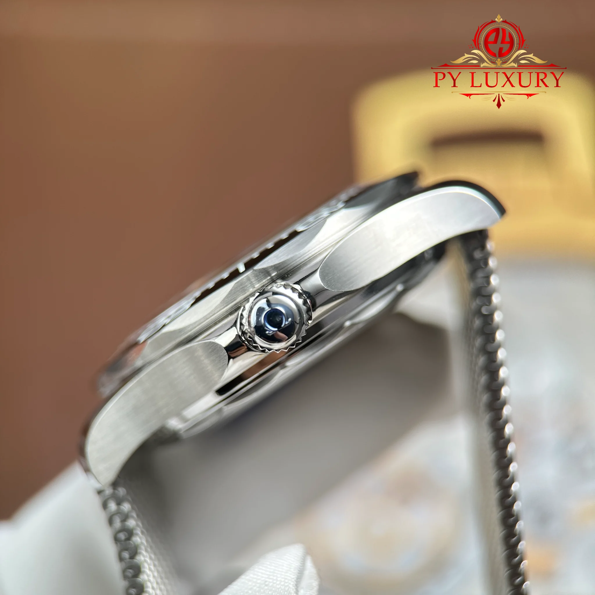 Omega Seamaster Diver 300M 21032422001006 Steel Black Dial Orange Rubber Strap - 9