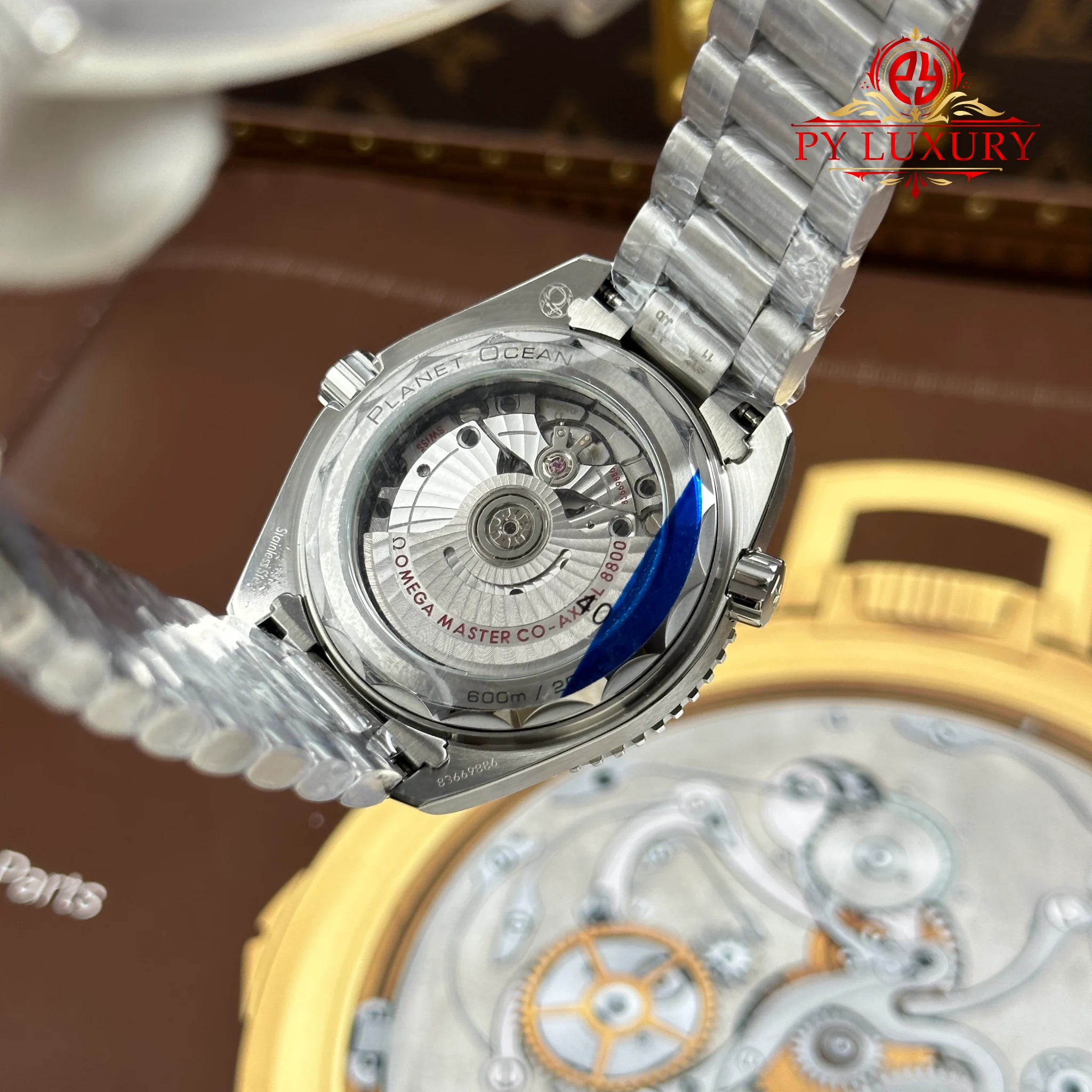 Omega Seamaster Planet Ocean 600M 215.30.40.20.01.001 39.5 Steel Black Dial - 12