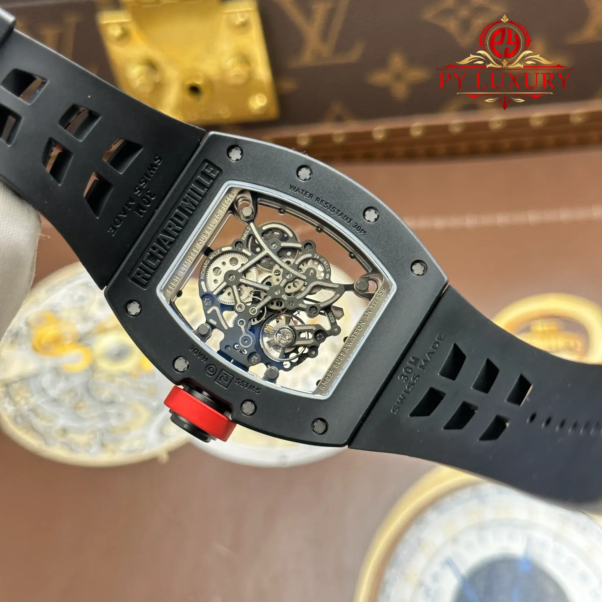 Richard Mille RM055 Bubba Watson Dubail Edition Rubber Strap - 11
