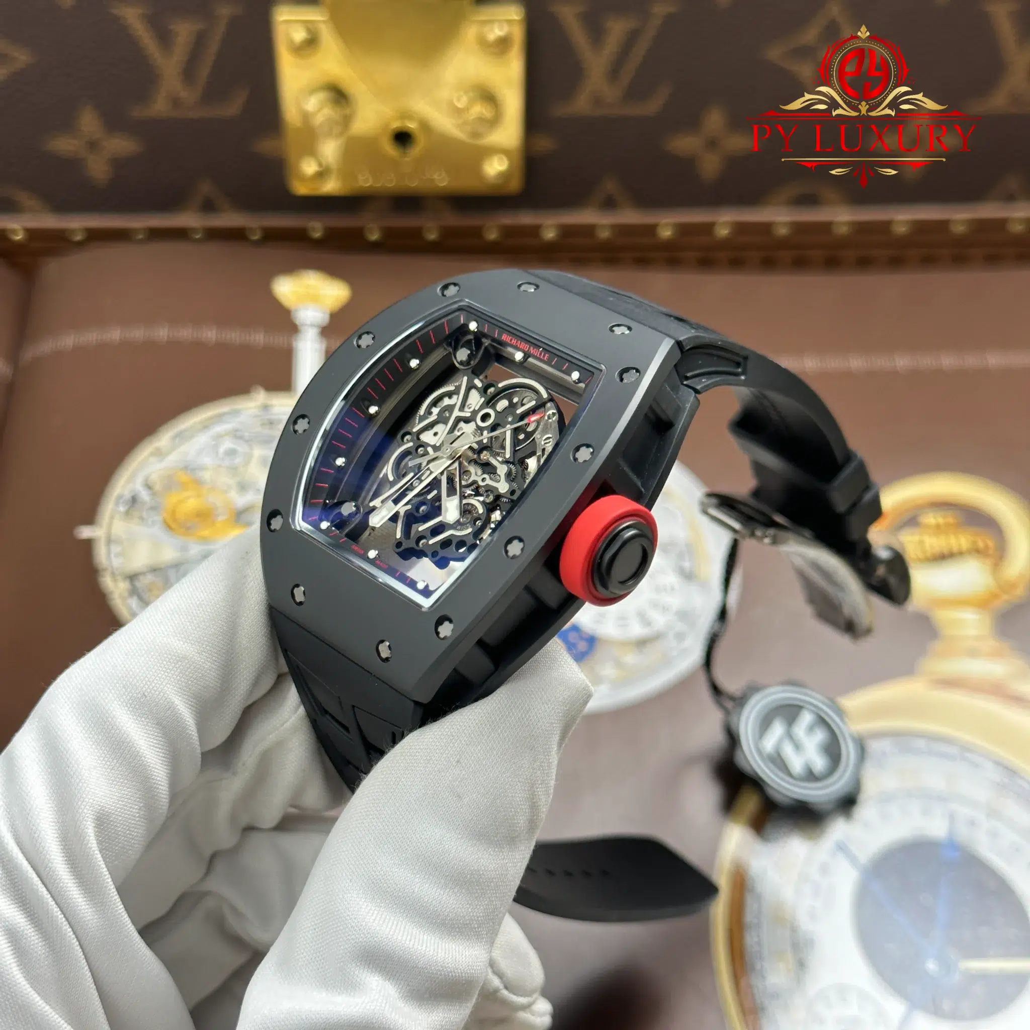 Richard Mille RM055 Bubba Watson Dubail Edition Rubber Strap - 3