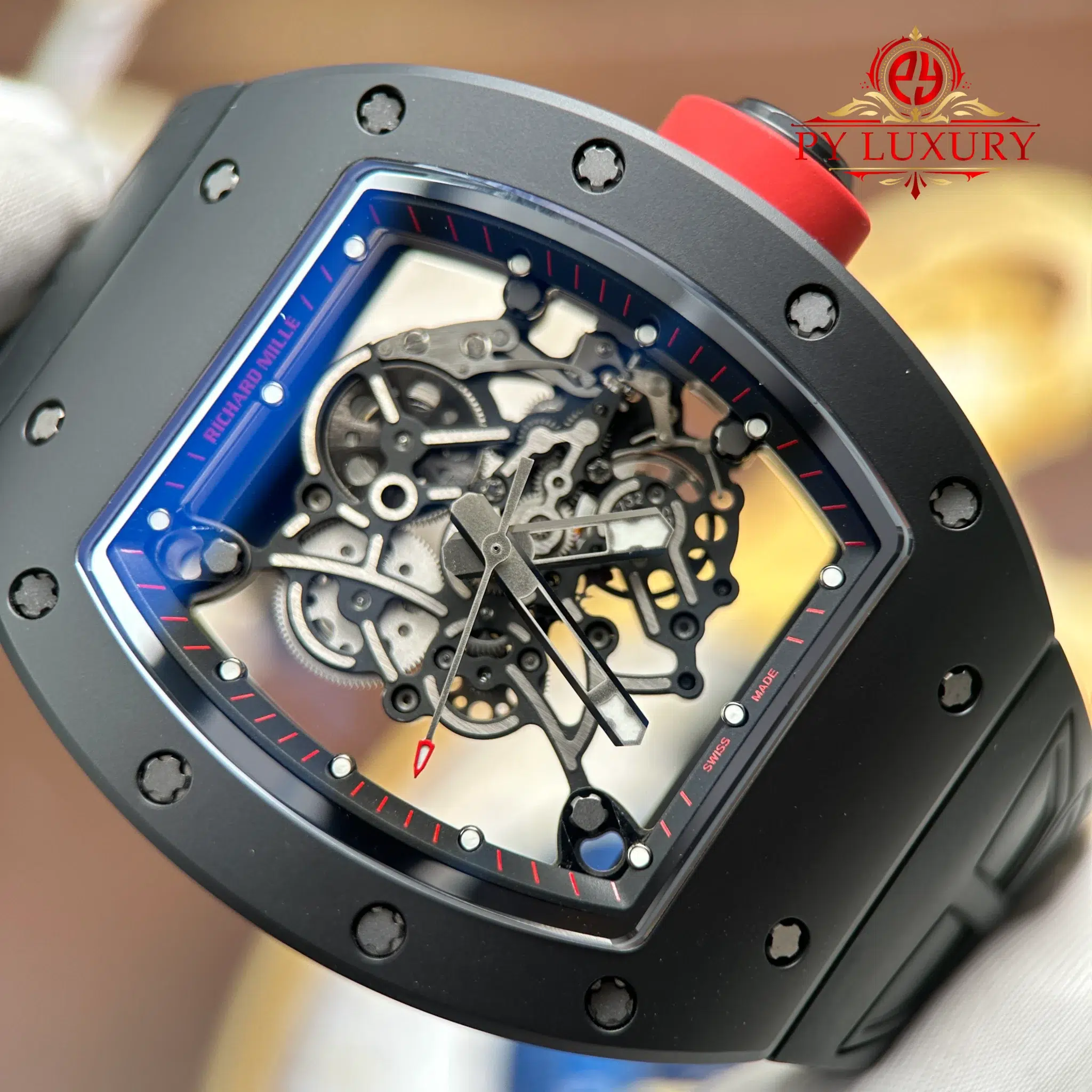 Richard Mille RM055 Bubba Watson Dubail Edition Rubber Strap - 4