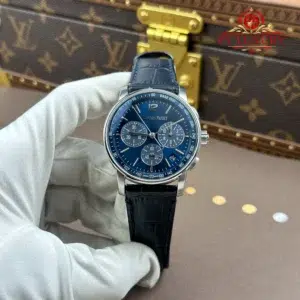 Audemars Piguet Code 11.59 Chronograph 26393BC Blue Dial Leather Strap 1:1 Best Replica APSF