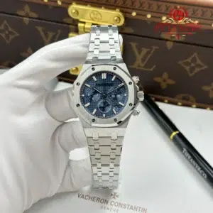 Audemars Piguet Royal Oak Chronograph 26715ST Blue Dial 1:1 Best Clone APS Factory
