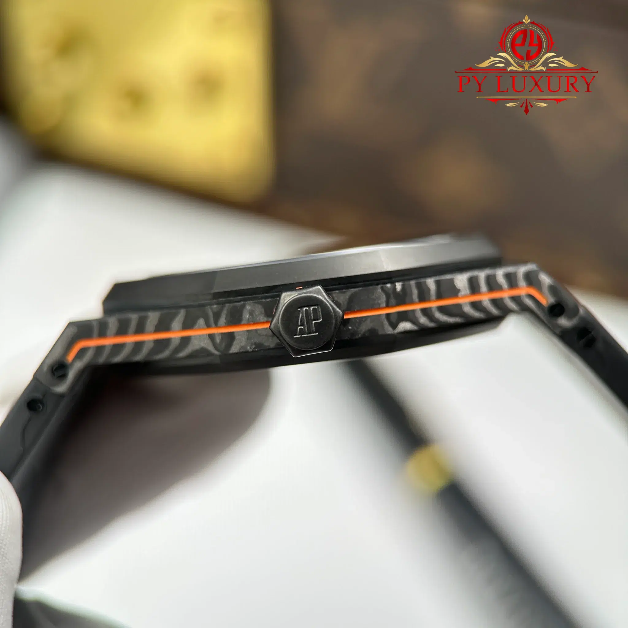 DiW Audemars Piguet Royal Oak 15500 Voidline Ember Black Carbon 1 1 Best Replica - 11