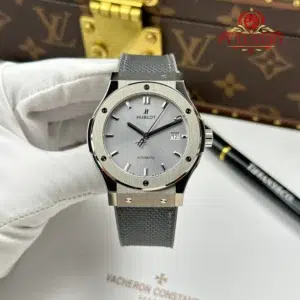Hublot Classic Fusion Titanium Essential Grey Dial Rubber Strap 1:1 Best Replica