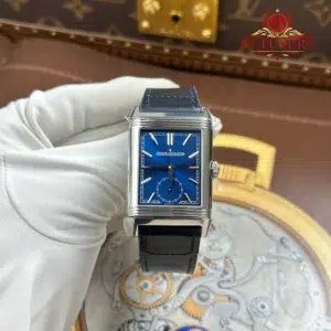 Jaeger LeCoultre Reverso Tribute Duoface Small Seconds Q3988481 Blue & Silver Dial Best Replica MGF 47x28.3mm