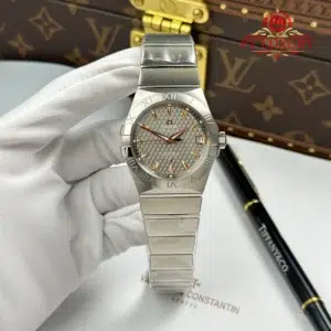 Omega Constellation Co-Axial 123.10.38.21.06.002 Grey Dial 1:1 Best Replica 38mm