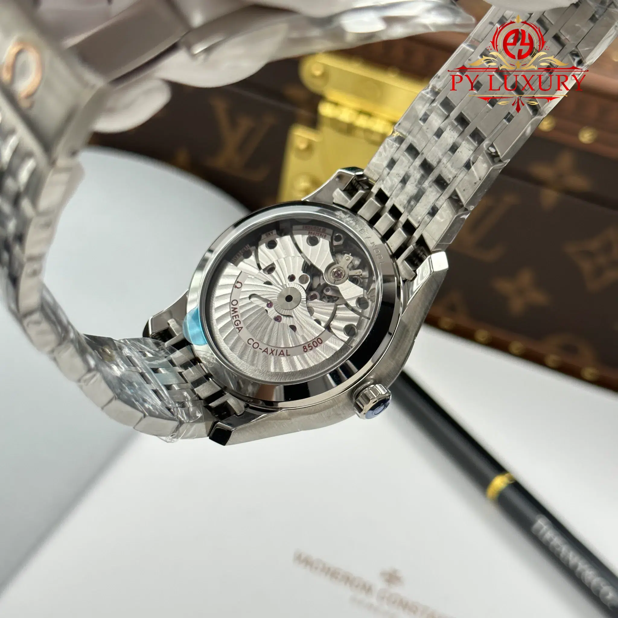 Omega DeVille Co-Axial Chronometer 431.10.41.21.01.001 Black Dial - 10