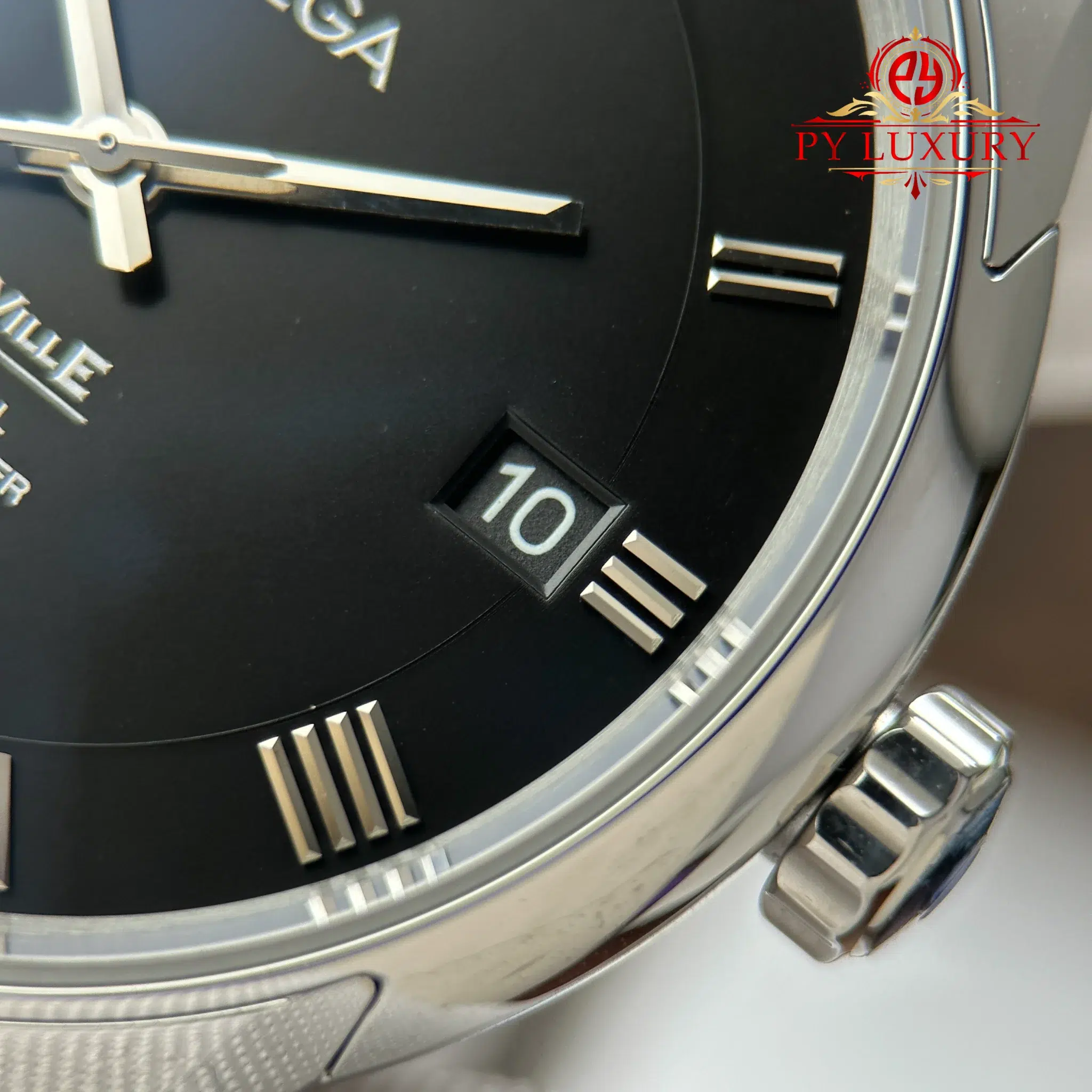 Omega DeVille Co-Axial Chronometer 431.10.41.21.01.001 Black Dial - 7