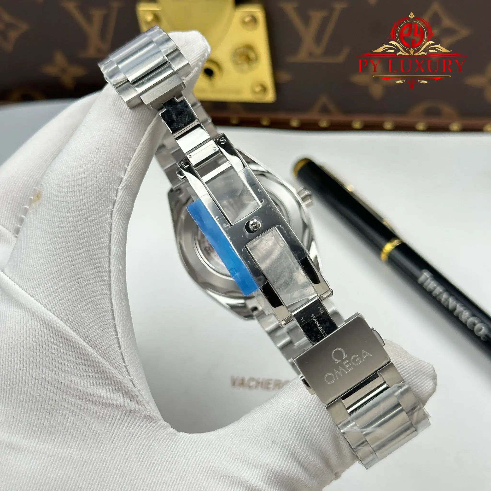 Omega Seamaster Railmaster 235.10.38.20.06.001 Steel Grey Dial Best Replica - 11