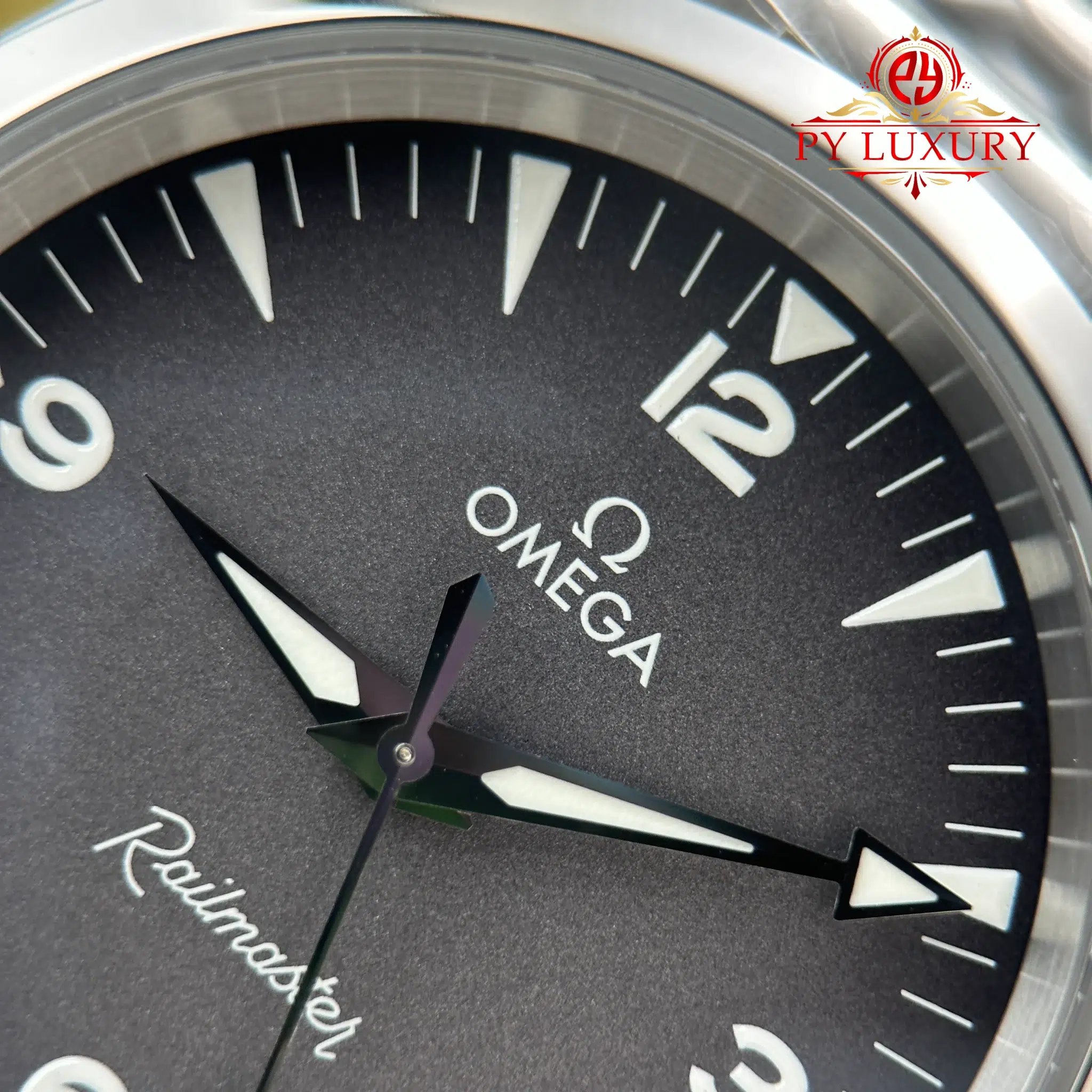 Omega Seamaster Railmaster 235.10.38.20.06.001 Steel Grey Dial Best Replica - 6