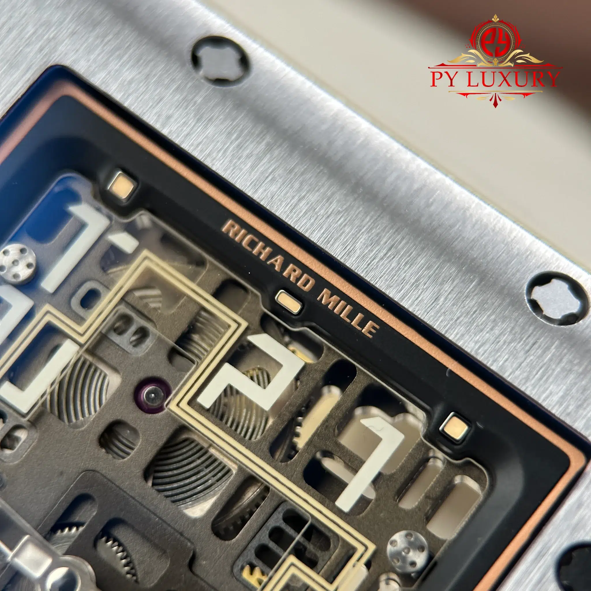 Richard Mille RM16-02 Titanium Extra-Flat White Rubber Band 1 1 Replica - 7