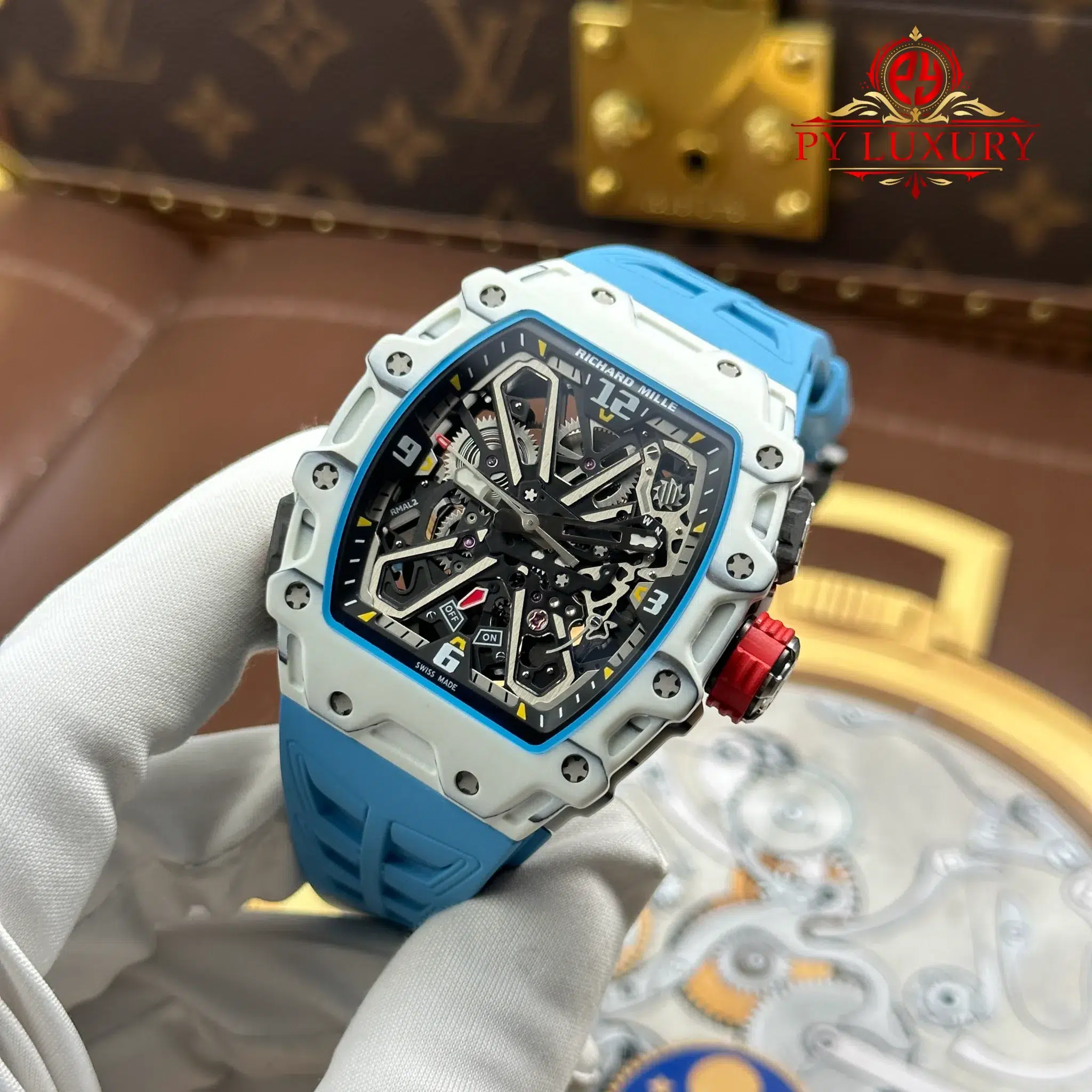 Richard Mille RM35-03 Rafael Nadal White Quartz TPT - 2