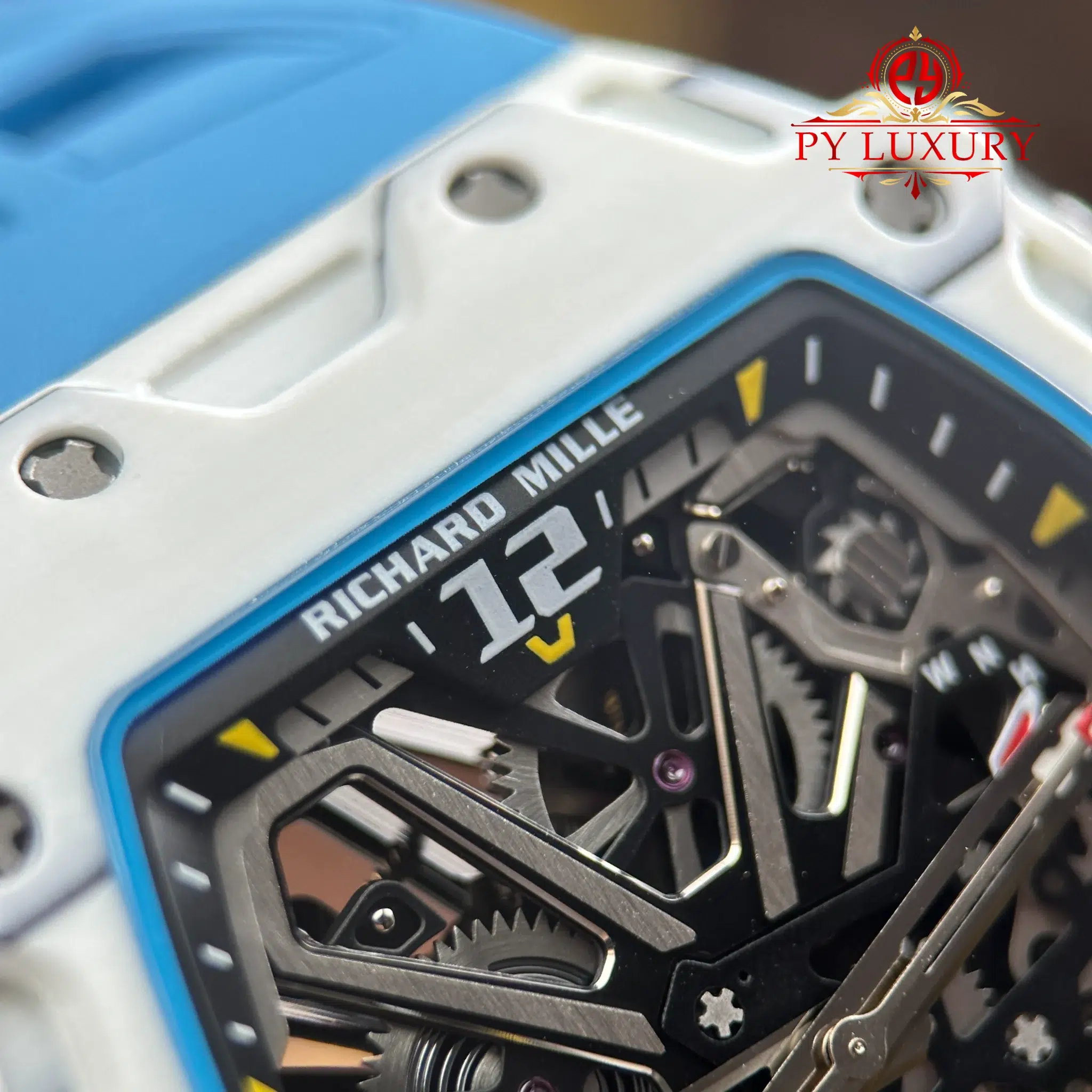 Richard Mille RM35-03 Rafael Nadal White Quartz TPT - 5